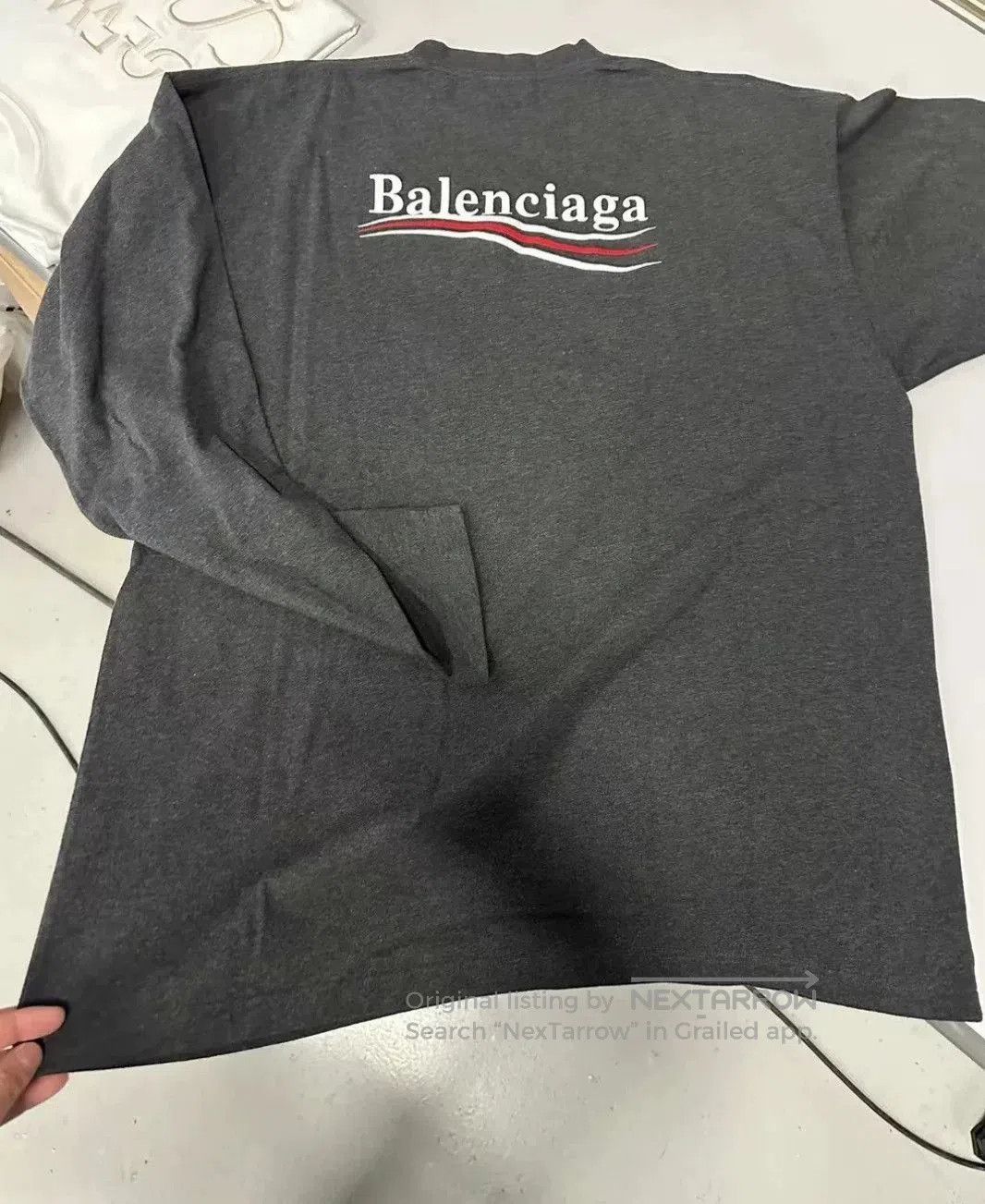 Balenciaga Balenciaga Men's Long Sleeve T. Size US M / EU 48-50 / 2 - 3 Thumbnail