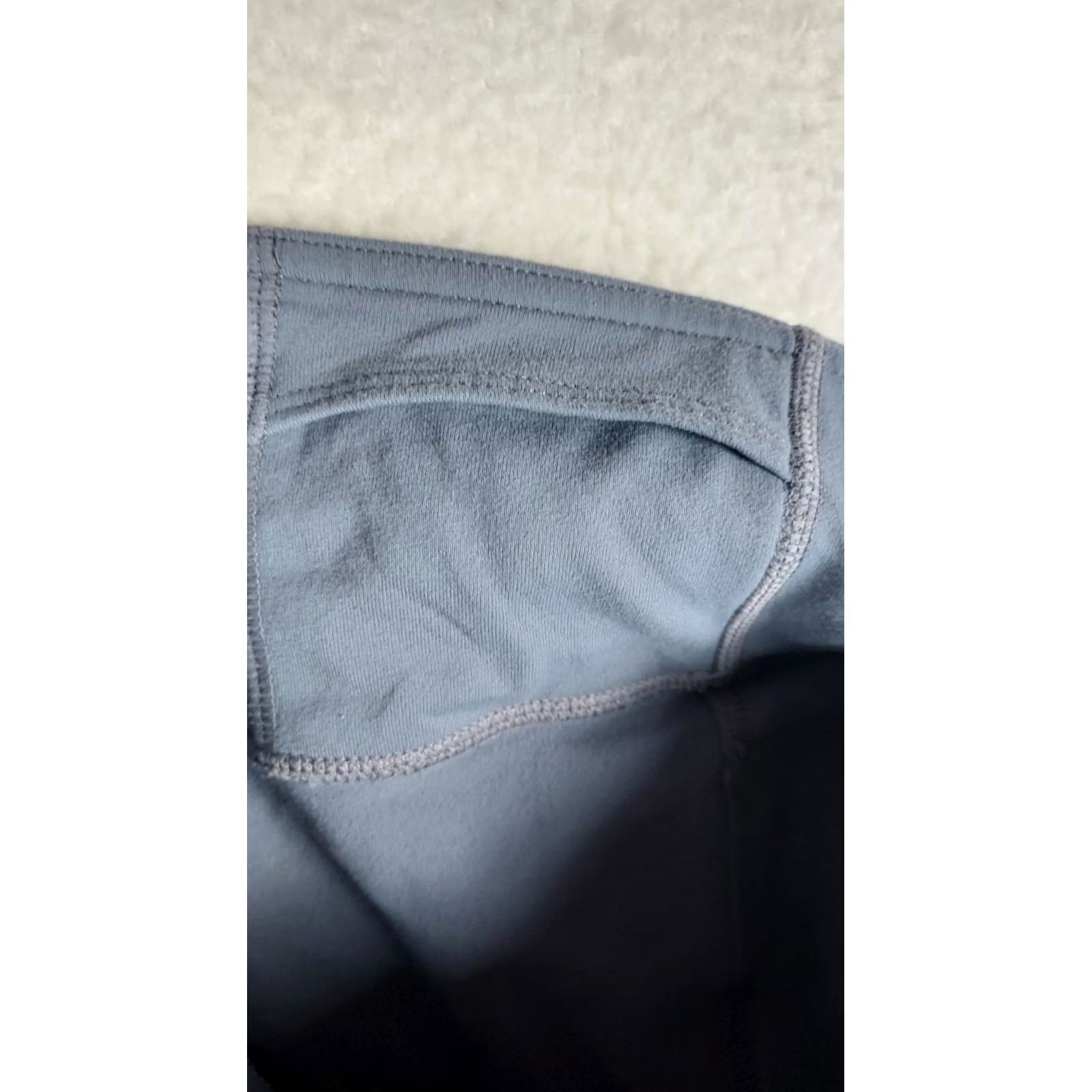 Athleta Athleta Leggings Women M Blue Gray High Rise Stretch Skinny Ankle Yoga Athleisure Spring Summer Fall Athletic Training Women Size 32" / US 10 / IT 46 - 5 Thumbnail