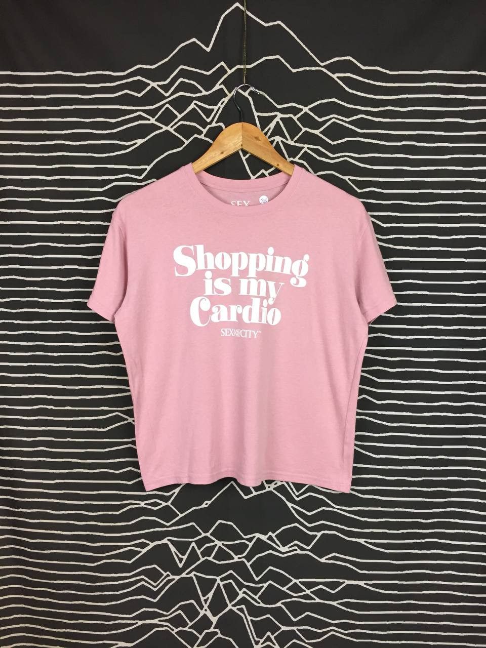 Vintage Sex And The City HBO TV Series Shopping Is My Cardio Tee Size M / US 6-8 / IT 42-44 - 1 Thumbnail