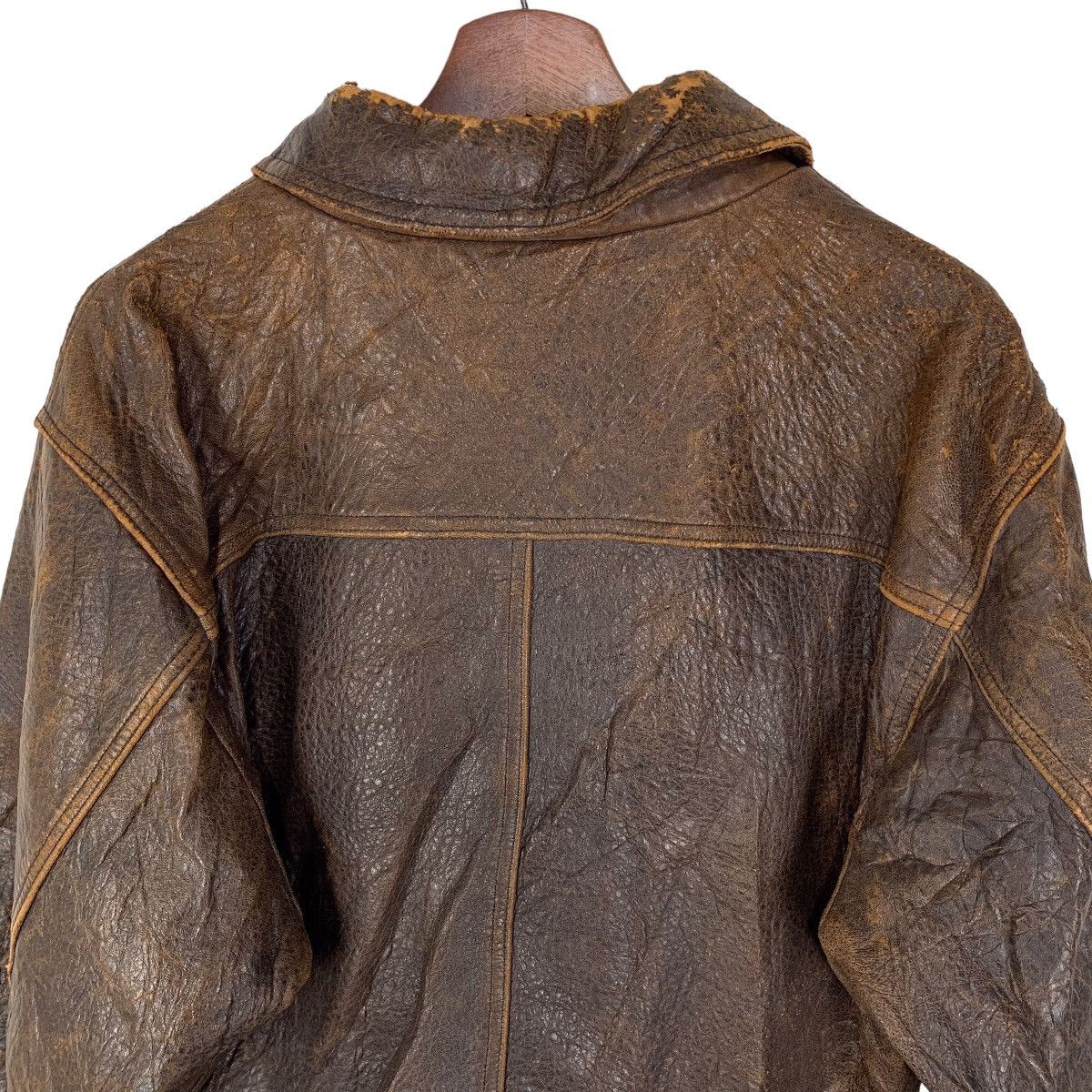 Vintage Vintage Sheep Skin Leather Jacket Size US L / EU 52-54 / 3 - 15 Thumbnail