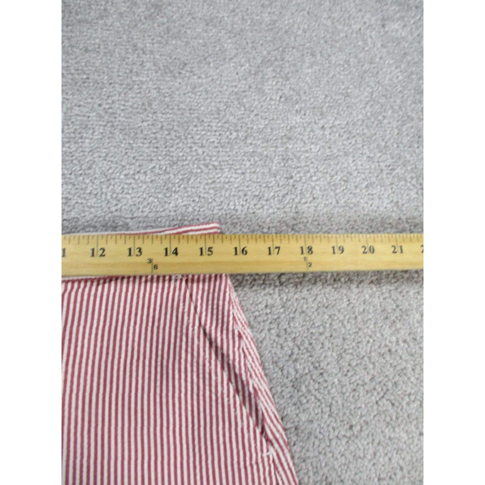 Polo Ralph Lauren VINTAGE Ralph Lauren Sport Skirt Womens 6 Red White Stripes Cotton Seersucker Mini Size 28" / US 6 / IT 42 - 5 Thumbnail