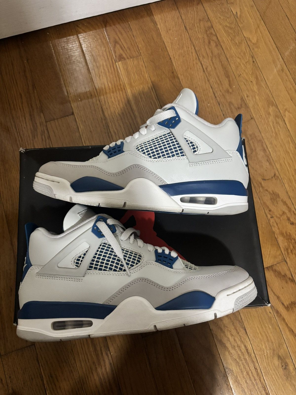Jordan Brand Jordan 4 Military Blue Size US 8.5 / EU 41-42 - 3 Thumbnail