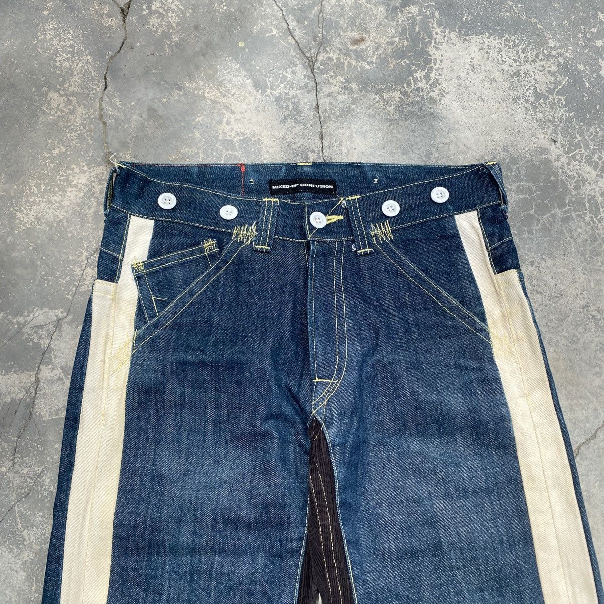 Japanese Brand MIXED UP CONFUSION Hybrid Jeans Size US 33 - 3 Thumbnail