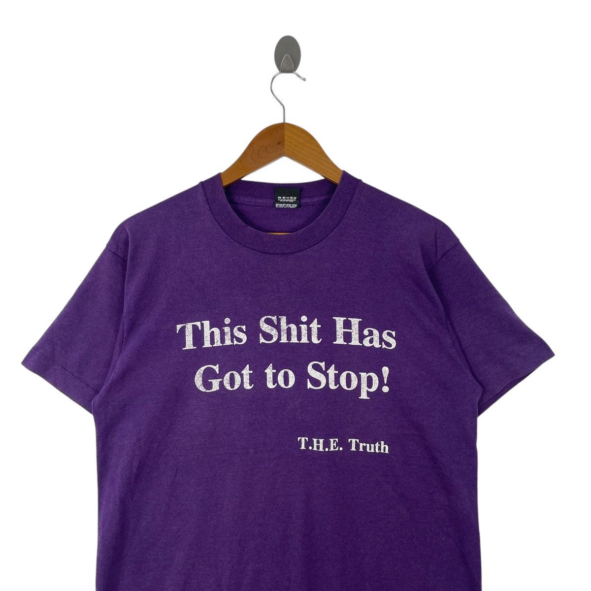 Vintage Vintage Screen Stars The Truth Tee Shirt Size US L / EU 52-54 / 3 - 2 Thumbnail