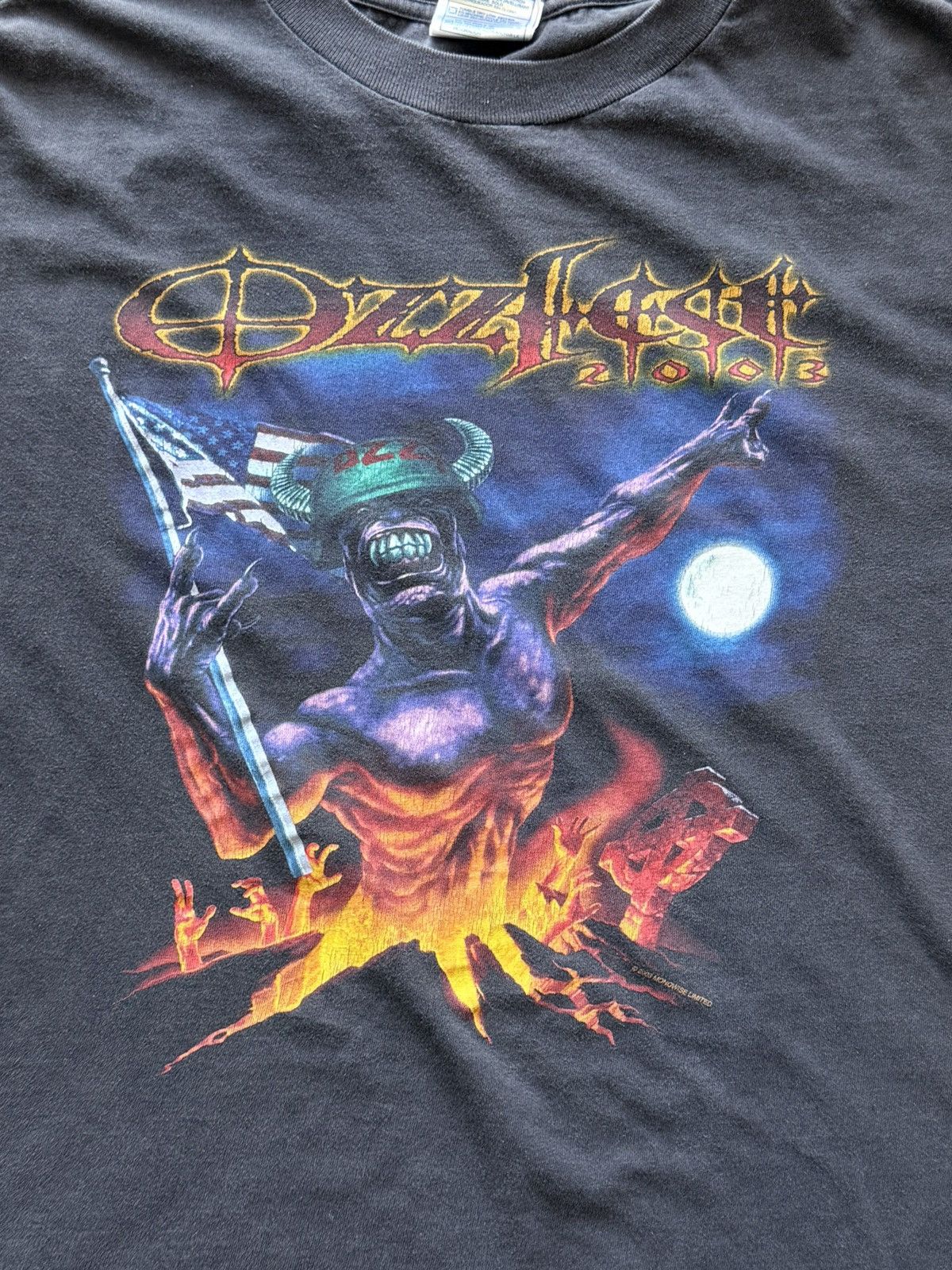 Ozzy Osbourne Vintage Ozzfest 2003 T Shirt XL Size US XL / EU 56 / 4 - 2 Thumbnail
