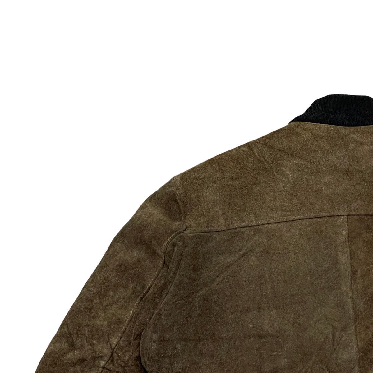 Schott Vintage Schott NYC Made in USA Suede Leather Bomber Jacket Size US M / EU 48-50 / 2 - 15 Thumbnail