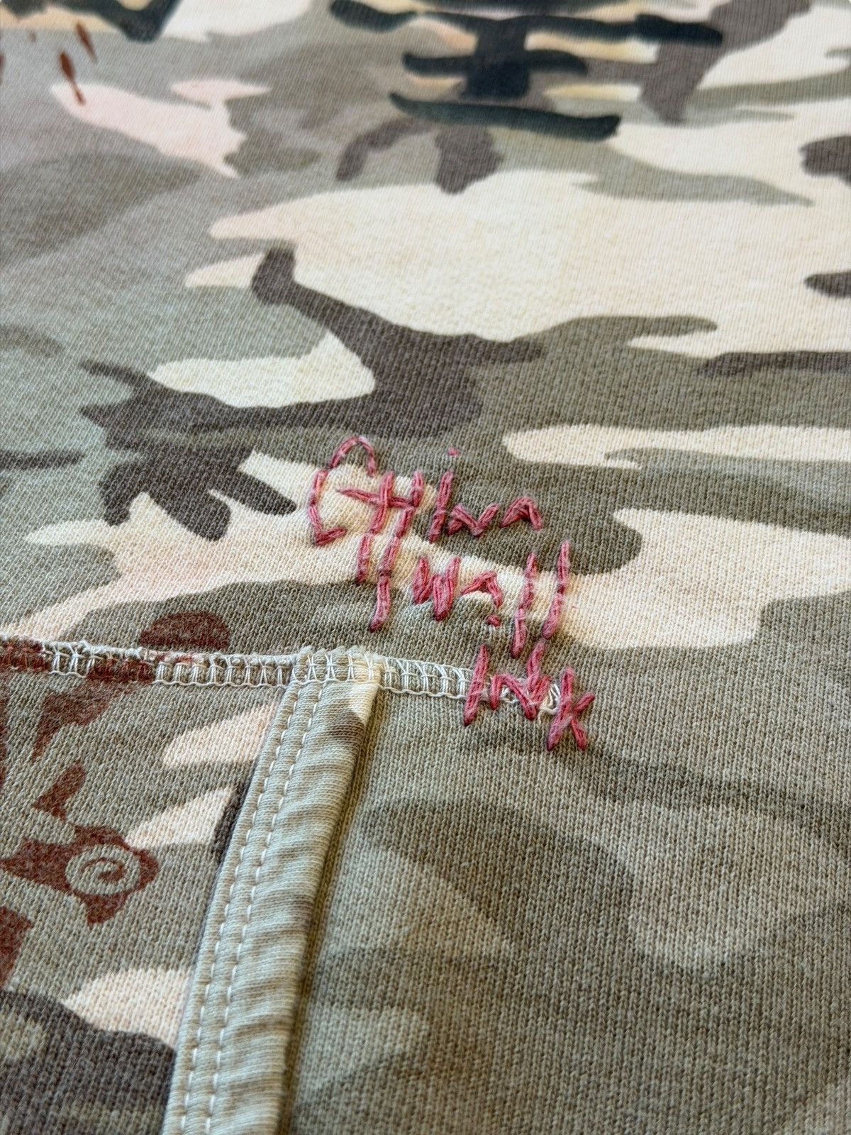 The Great China Wall *RARE* 90s VINTAGE THE GREAT CHINA WALL TGCW HOODIE INK LA Size US L / EU 52-54 / 3 - 12 Thumbnail