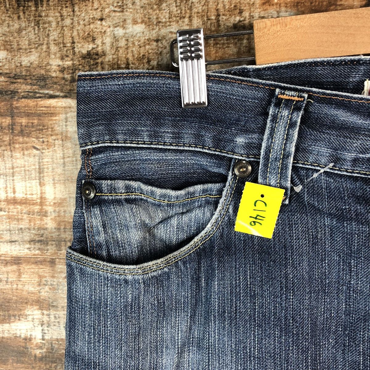 Levi's DL Levis 511 Vintage faded ripped Blue Denim Pants #C146 Size US 34 / EU 50 - 7 Thumbnail