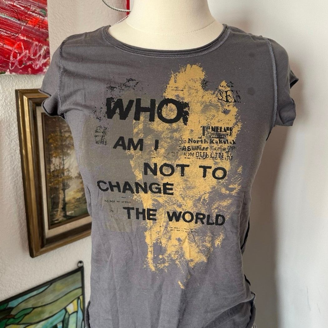 Other bella brand gray graphic shirt Size M / US 6-8 / IT 42-44 - 2 Thumbnail