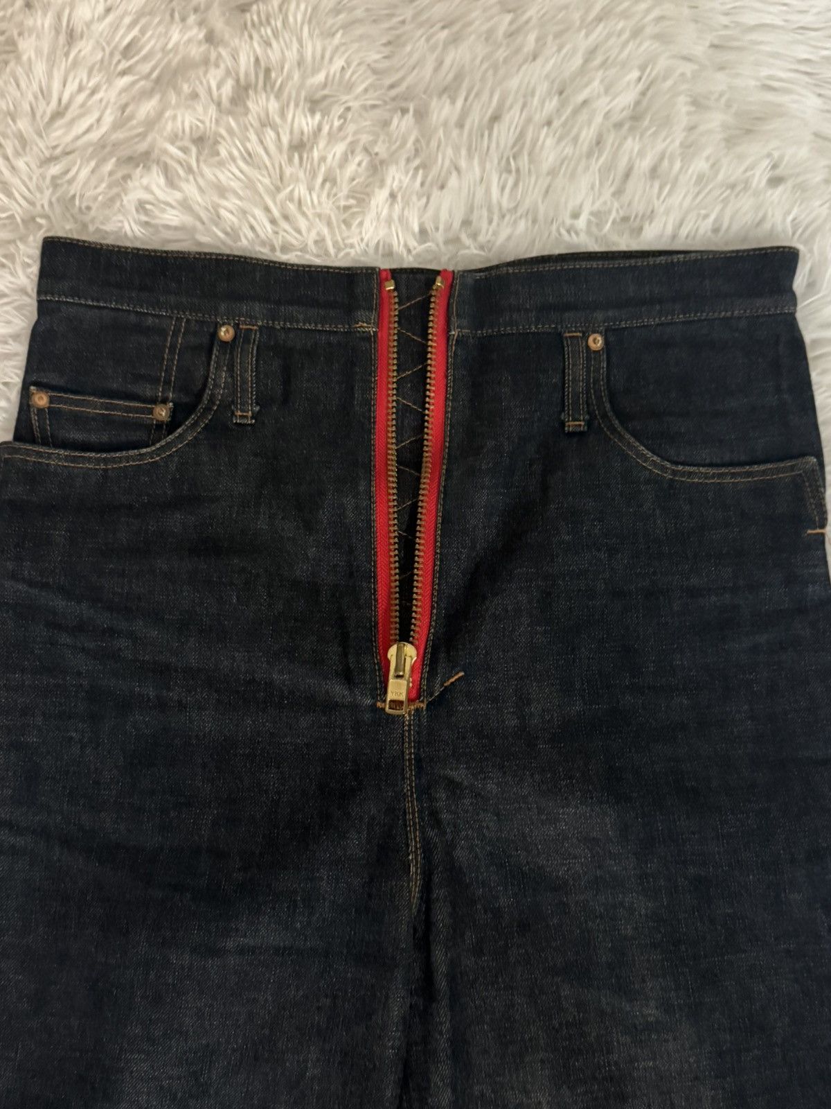 KOZABURO Kozaburo Classic High-Waisted Straight Denim Size US 32 / EU 48 - 3 Thumbnail