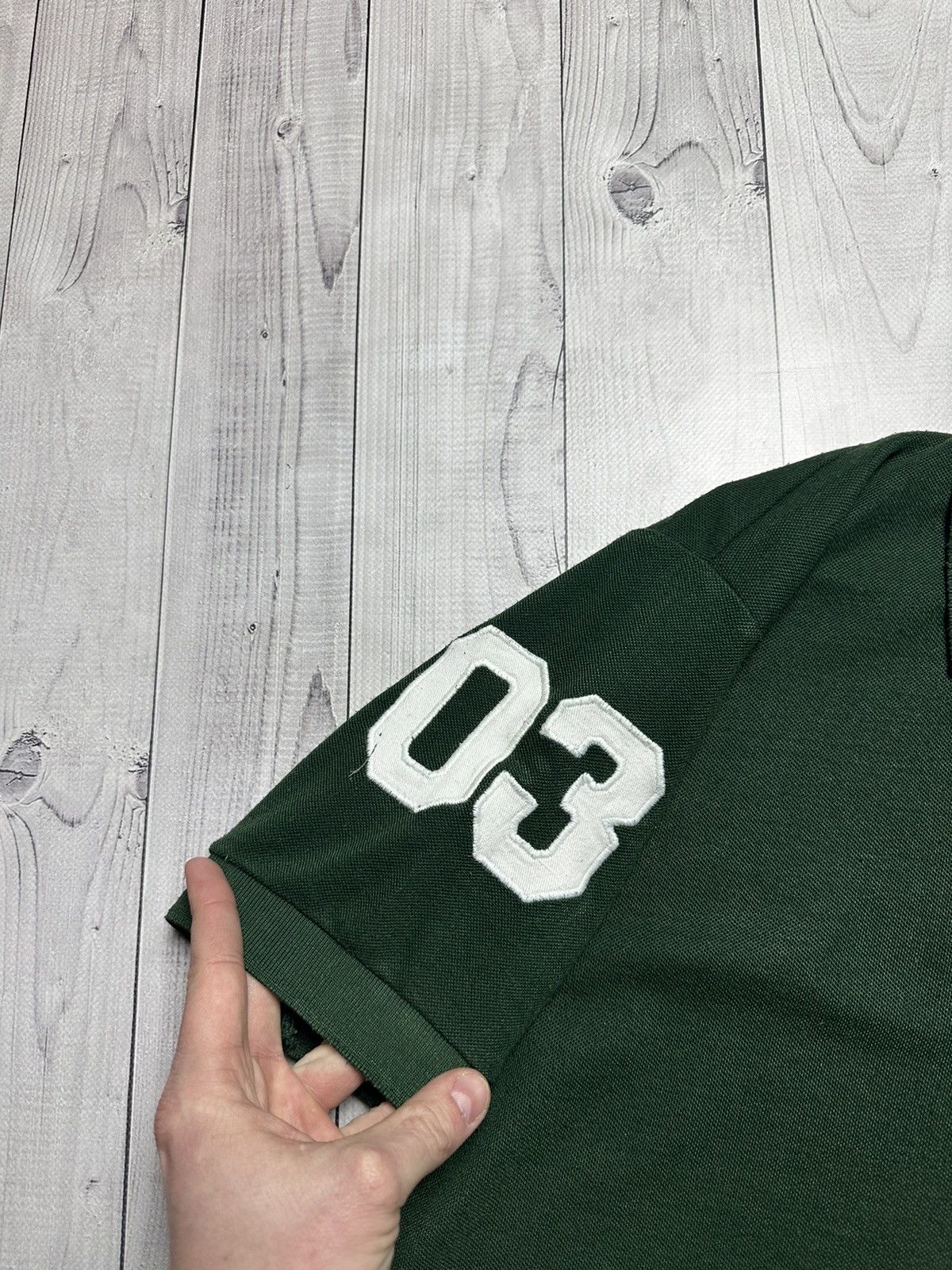 Polo Ralph Lauren × Vintage Vintage polo Ralph Lauren size S/M green logo Size US M / EU 48-50 / 2 - 3 Thumbnail