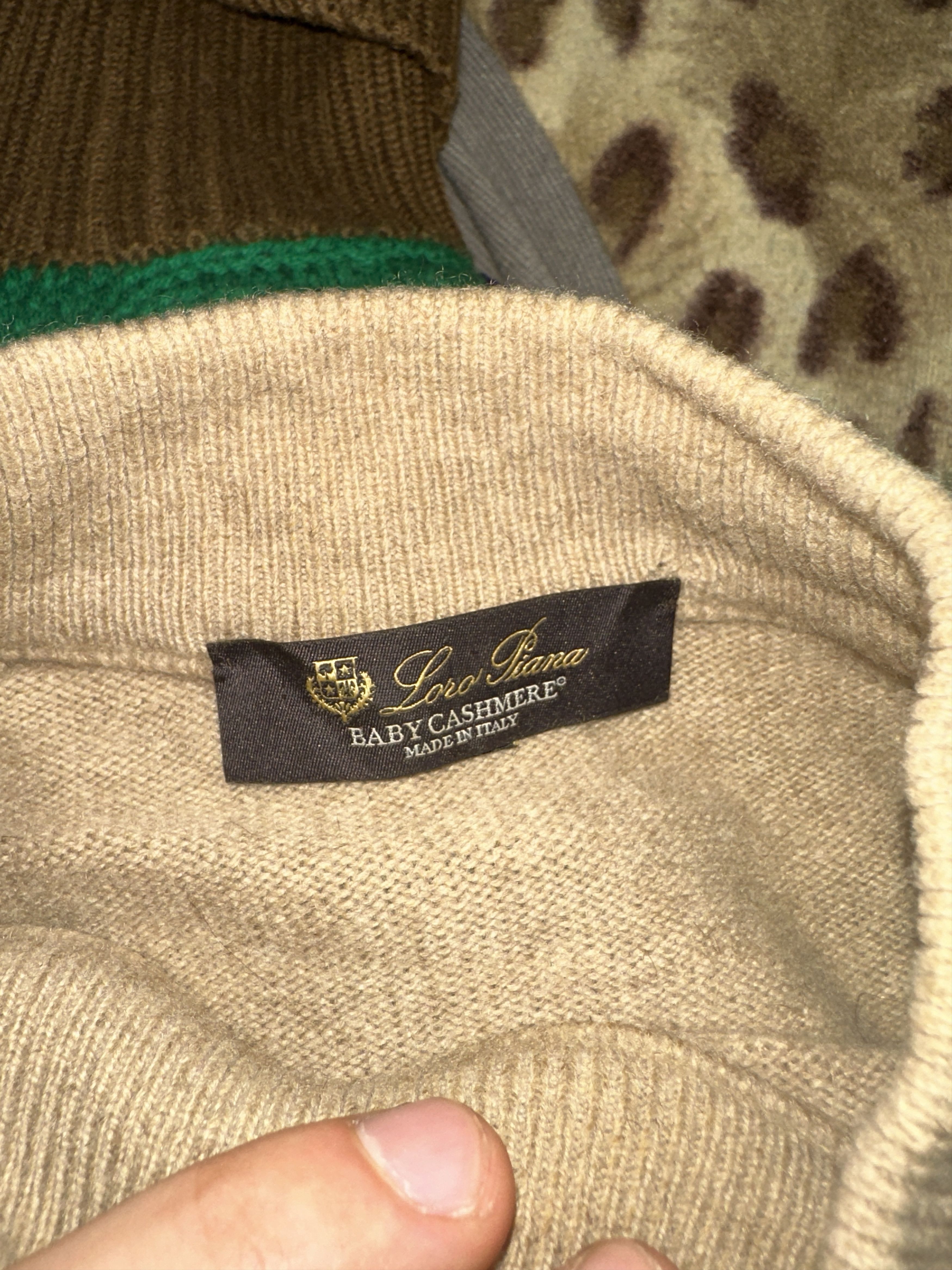 Loro Piana Loro Piana Baby Cashmere Turtleneck Sweater Size 46 IT Size US M / EU 48-50 / 2 - 3 Thumbnail