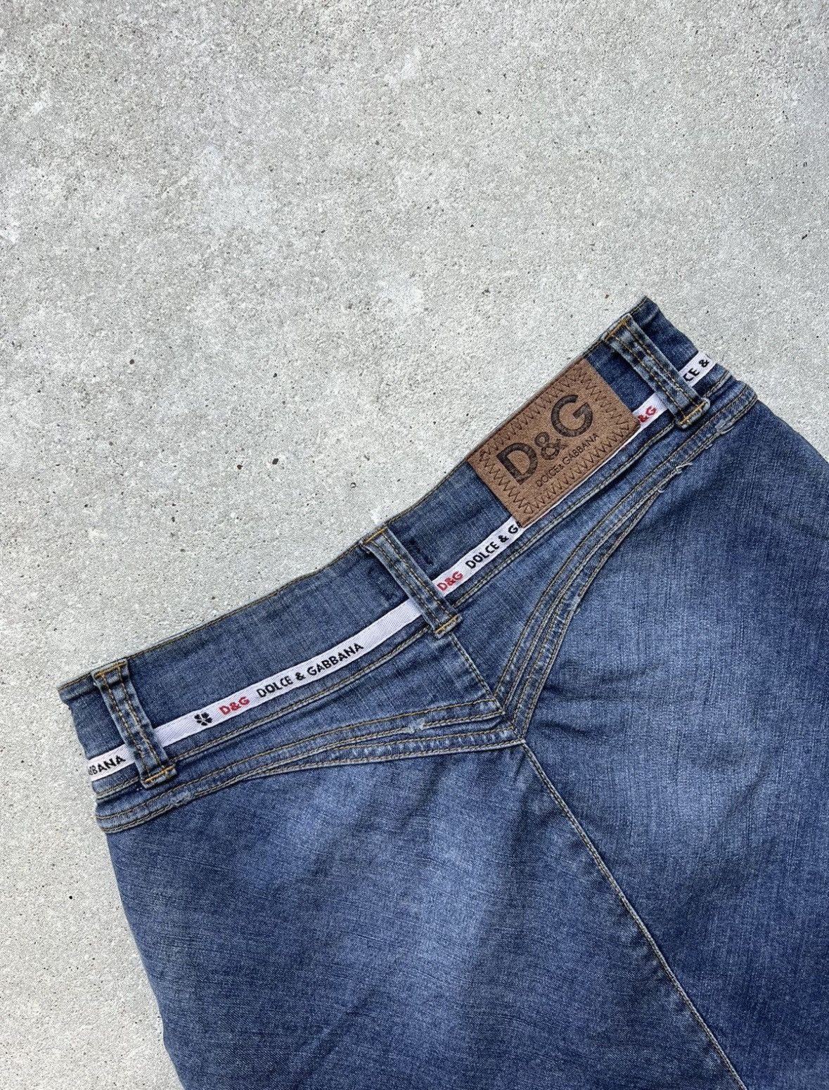 Dolce & Gabbana Vintage Dolce&Gabbana Denim Skirt Size 30" / US 8 / IT 44 - 14 Thumbnail