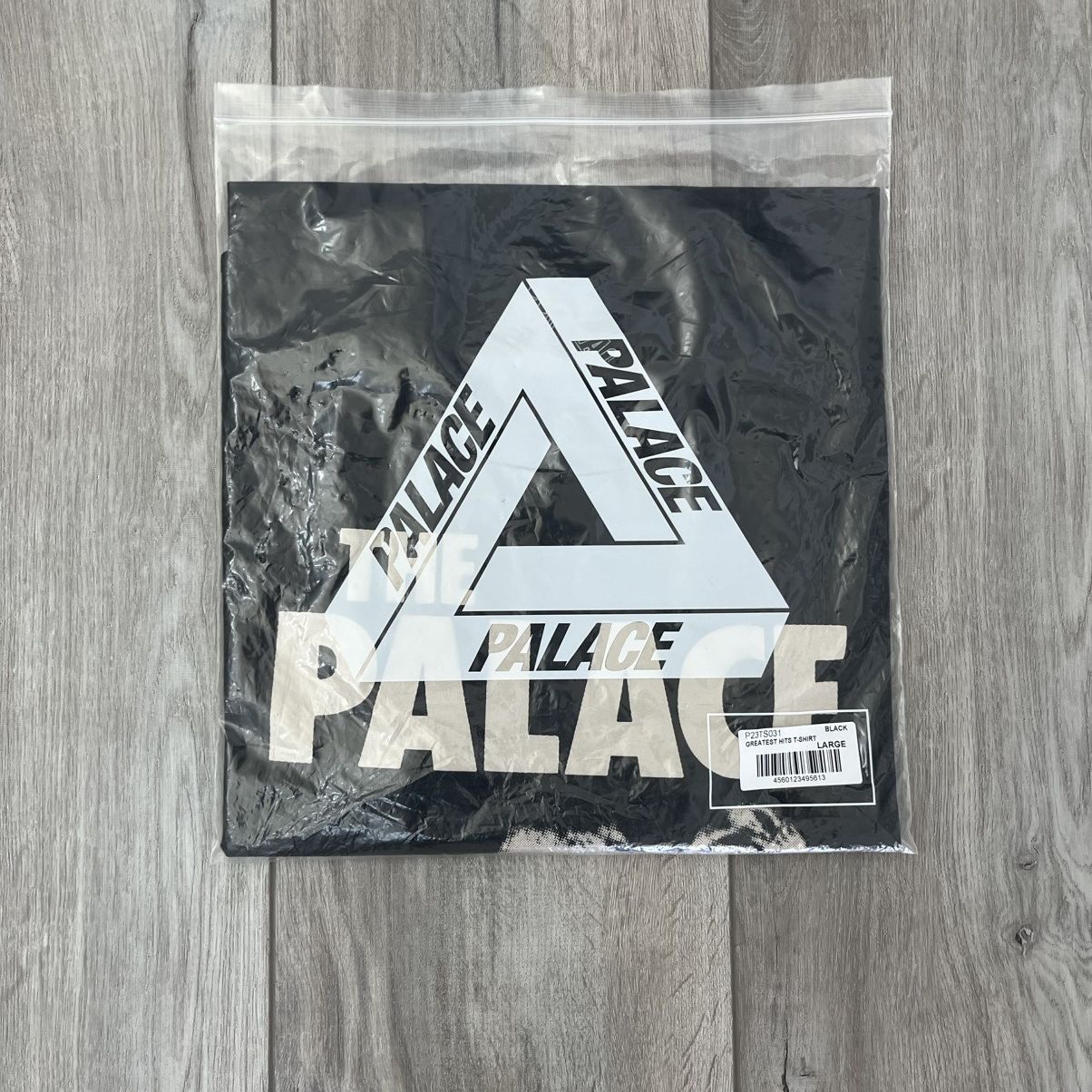 Palace NEW Palace Greatest Hits Tee Black Large Size US L / EU 52-54 / 3 - 5 Thumbnail