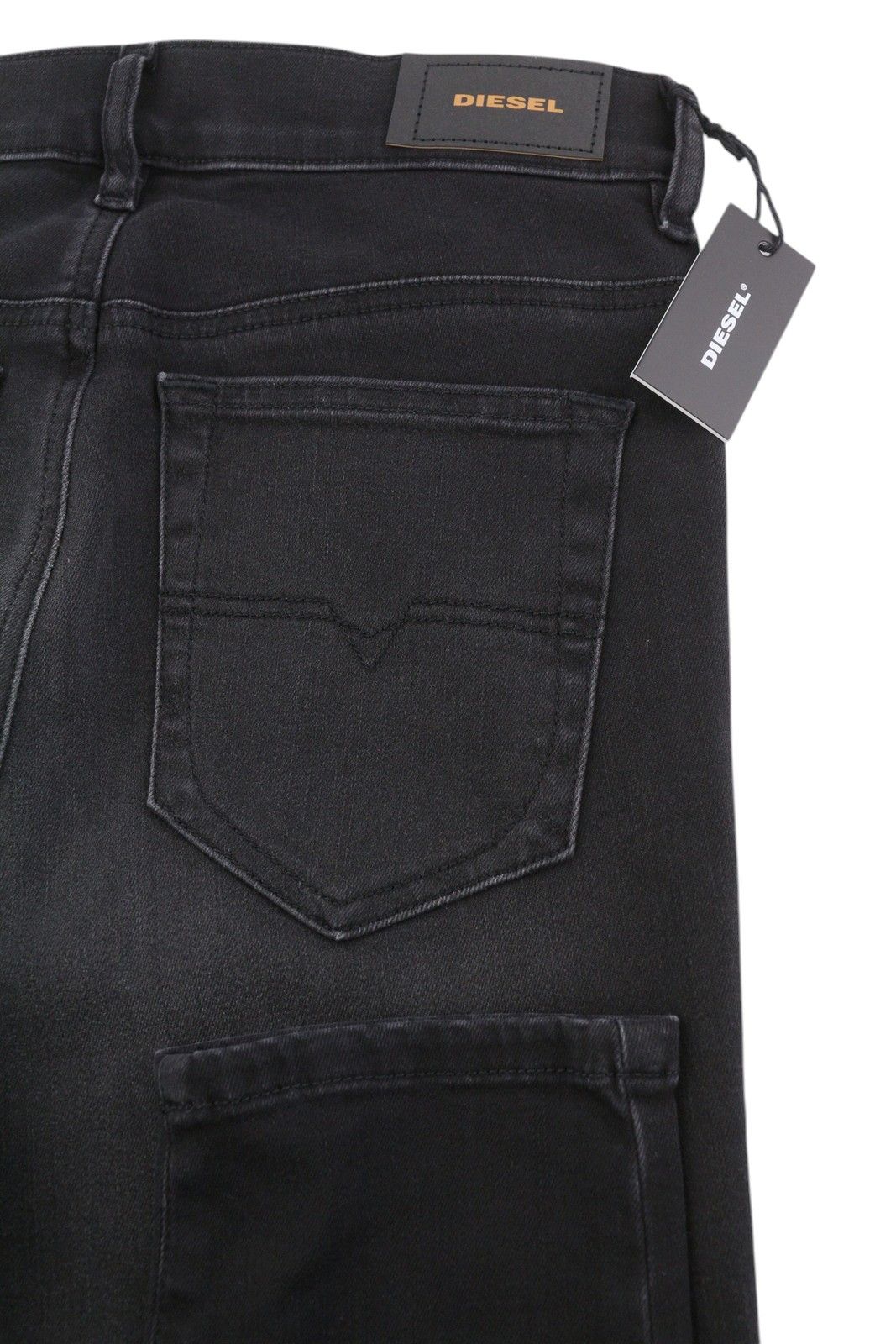 Diesel D-ROISIN 069MZ W26/L32 Super Skinny High Waist Denim 40672 Size 26" / US 2 / IT 38 - 6 Thumbnail