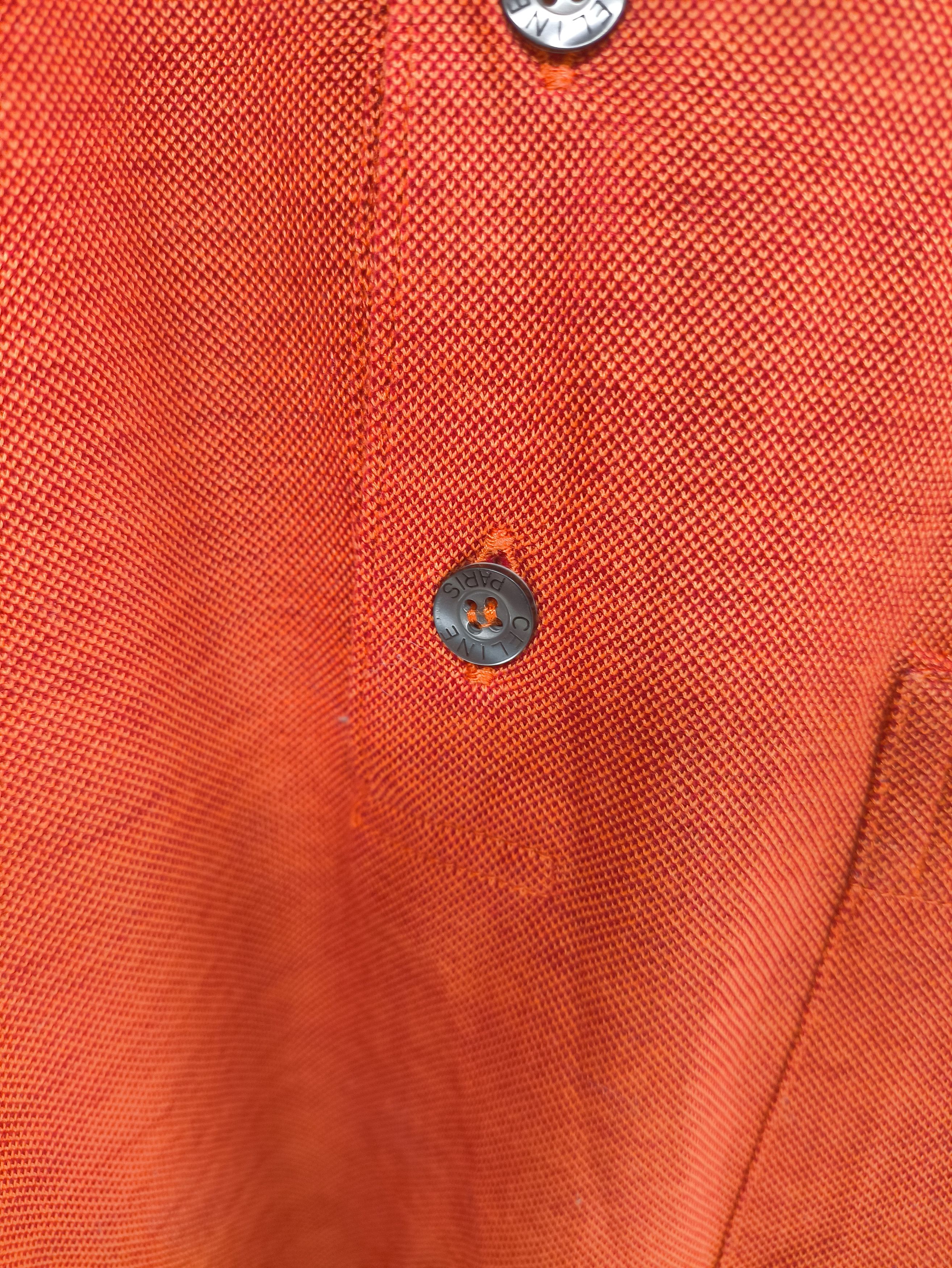 Celine Vtg CELINE homme polo shirt logo Size US M / EU 48-50 / 2 - 6 Thumbnail
