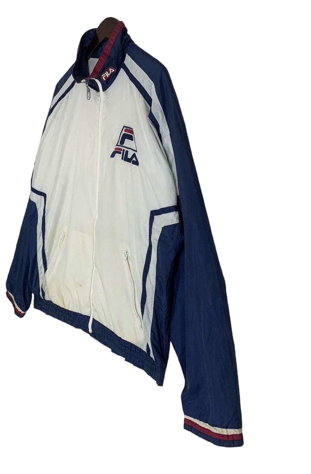 Fila × Vintage Fila Embroidery Sport wear vintage Streetwear Windbreaker Size US L / EU 52-54 / 3 - 6 Thumbnail