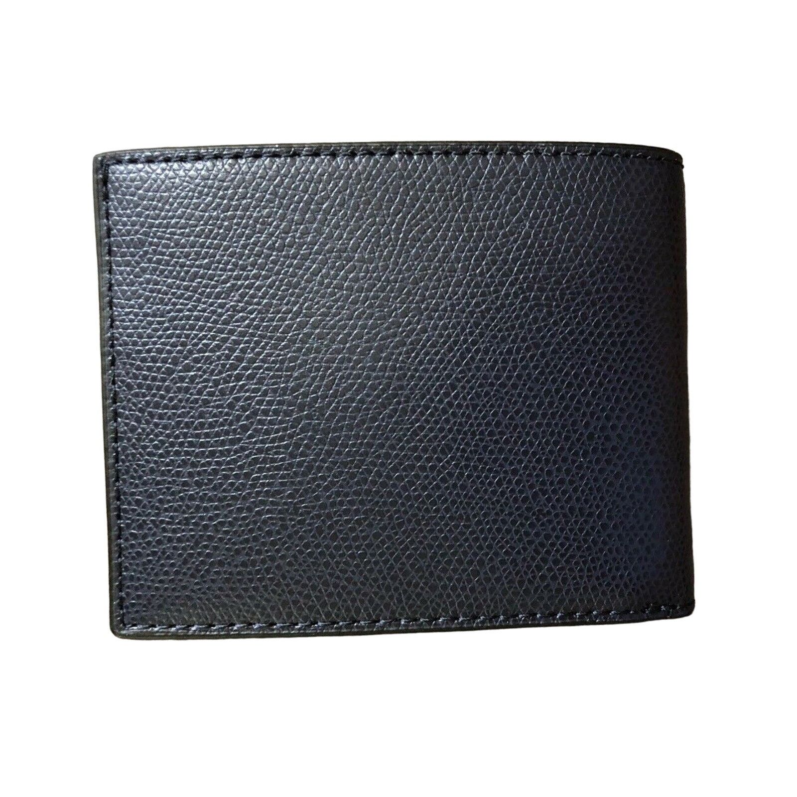 Michael Kors Michael Kors Leather Mens Slim Billfold Wallet in Navy Size ONE SIZE - 5 Thumbnail