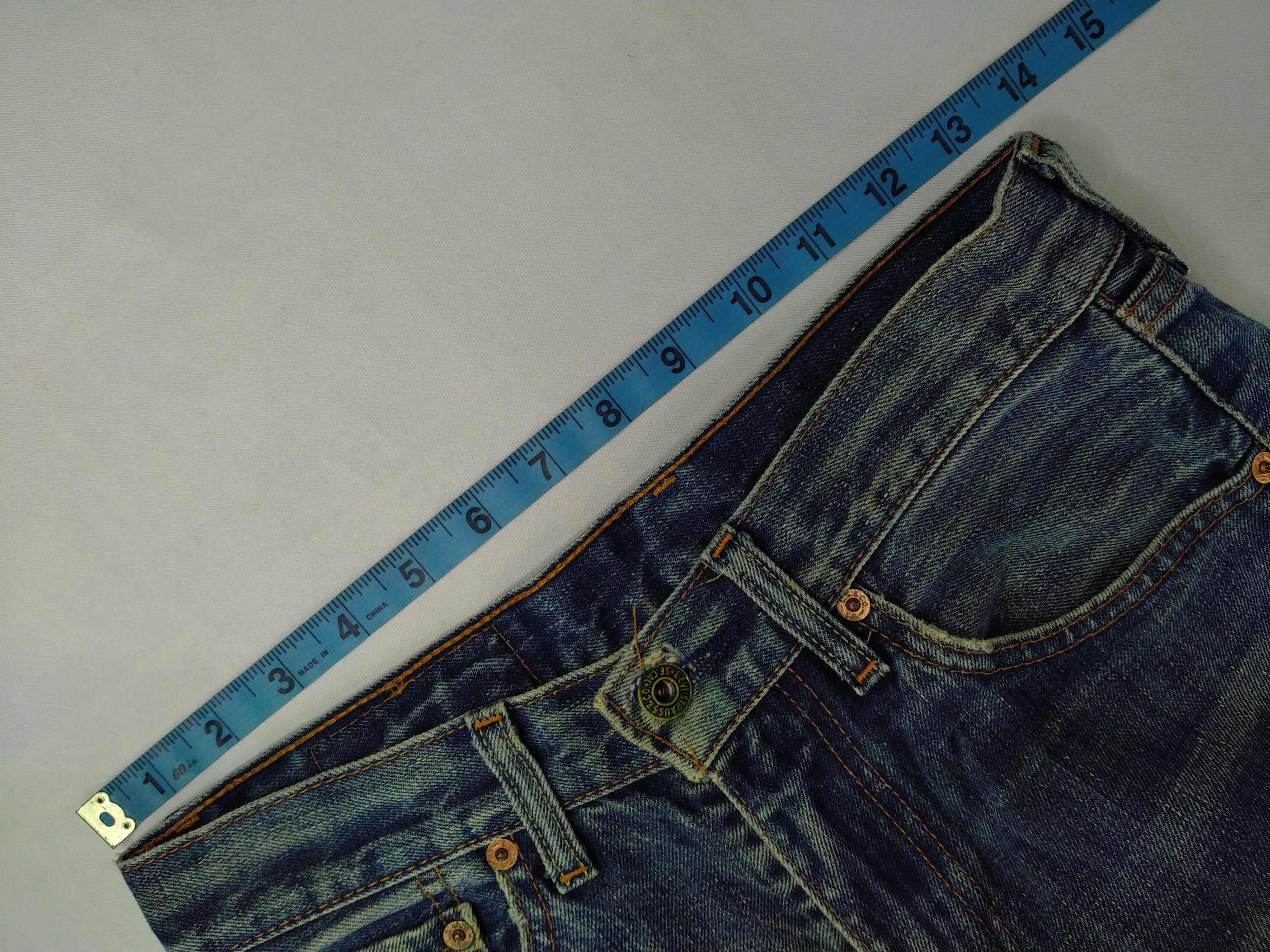Levi's Dirty Blue Vintage Levi's 502 Jeans 27x30.5 Denim -JN1099 Size US 27 - 5 Thumbnail