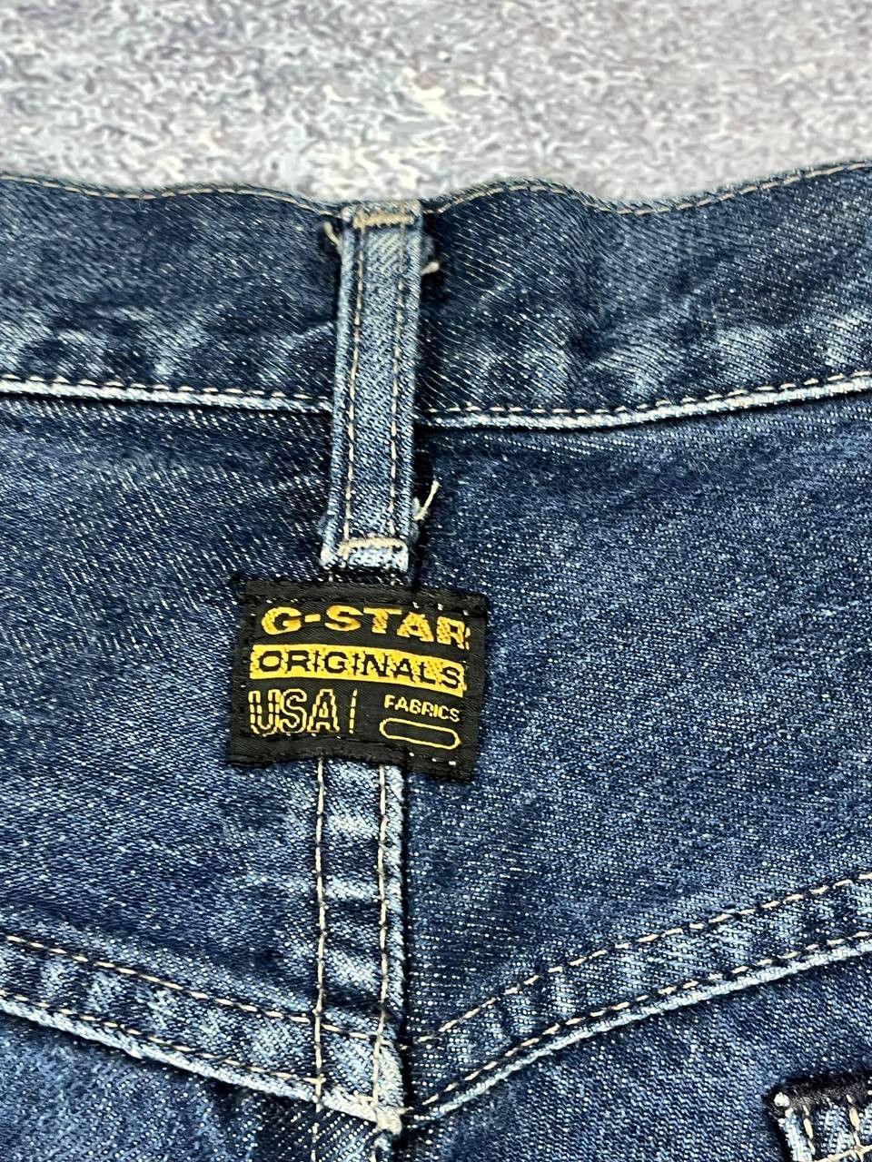 G-Star G-Star Raw Denim Elwood 5620 fit double knee blue jeans Size US 31 - 5 Thumbnail