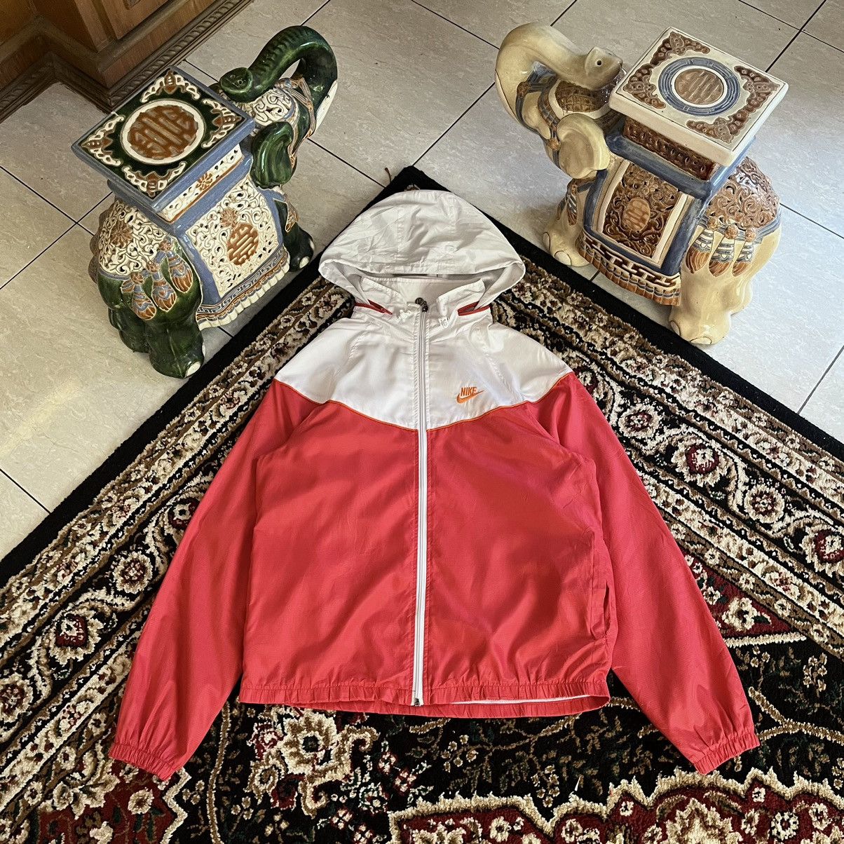 Vintage Nike Colorblock Hidden Hood Windbreaker