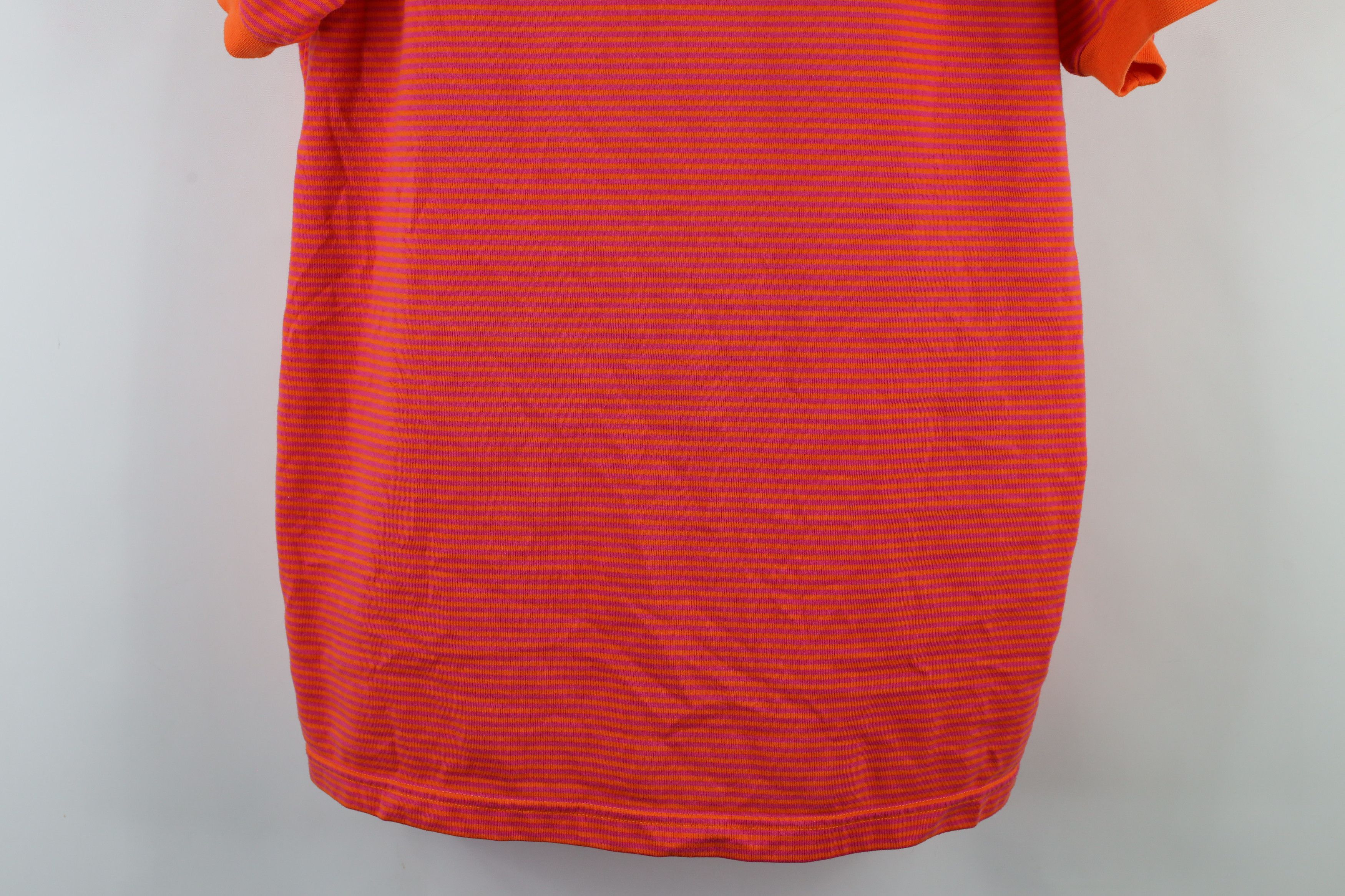 Vintage Vintage 90s Streetwear Striped Short Sleeve Ringer T-Shirt Size US L / EU 52-54 / 3 - 3 Thumbnail