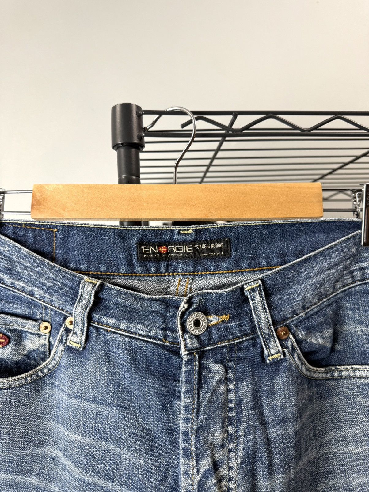Energie Vintage Energie Y2K Archive Denim Pants Avantgarde Size US 29 - 7 Thumbnail