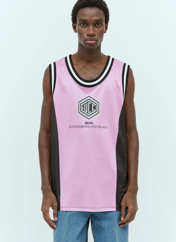 Gucci o1loc1c1225 778020 Technical Jersey Tank Top in Multicolor Size US S / EU 44-46 / 1 - 1 Thumbnail