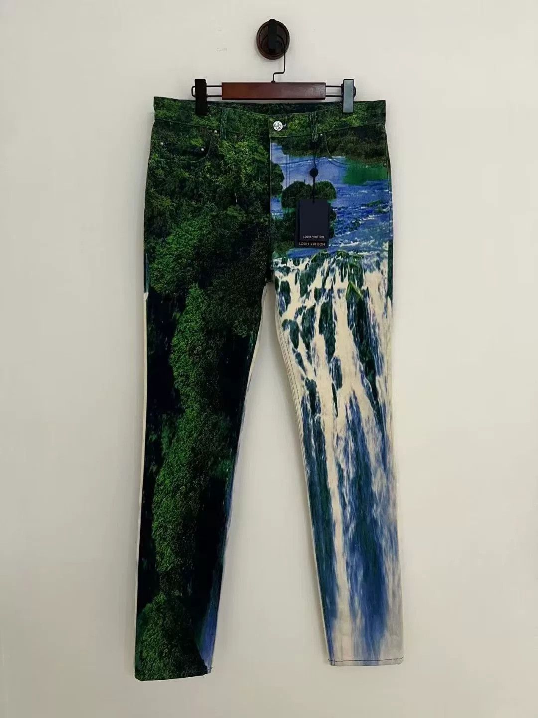 Louis Vuitton Louis Vuitton Runway Landscape Print Jeans Size US 30 / EU 46 - 1 Thumbnail