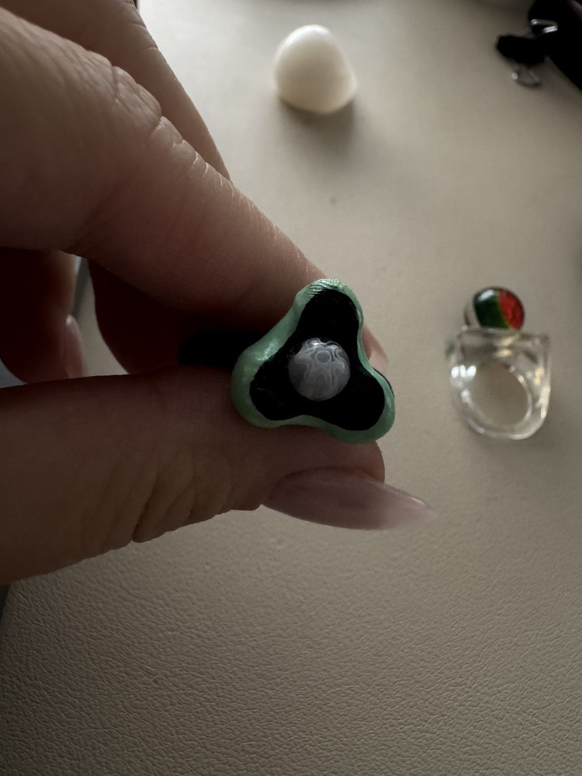 Other Handmade ring set of 3 size US7-8 Size ONE SIZE - 4 Thumbnail
