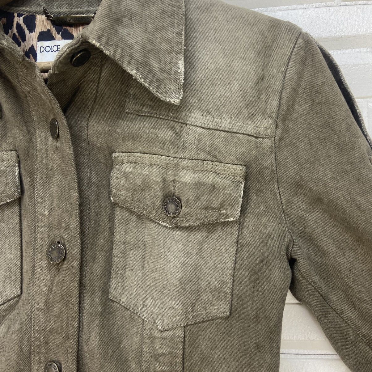 Dolce & Gabbana Made in Itali Dolce & Gabbana Denim Jacket Size XS / US 0-2 / IT 36-38 - 10 Thumbnail