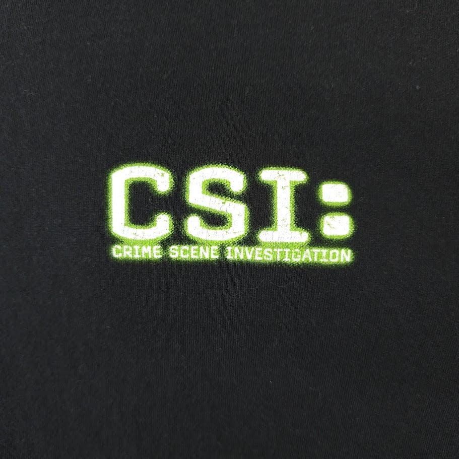 Vintage Vintage CSI T Shirt Mens Size Large Black Y2K 2001 Crime Size US L / EU 52-54 / 3 - 3 Thumbnail