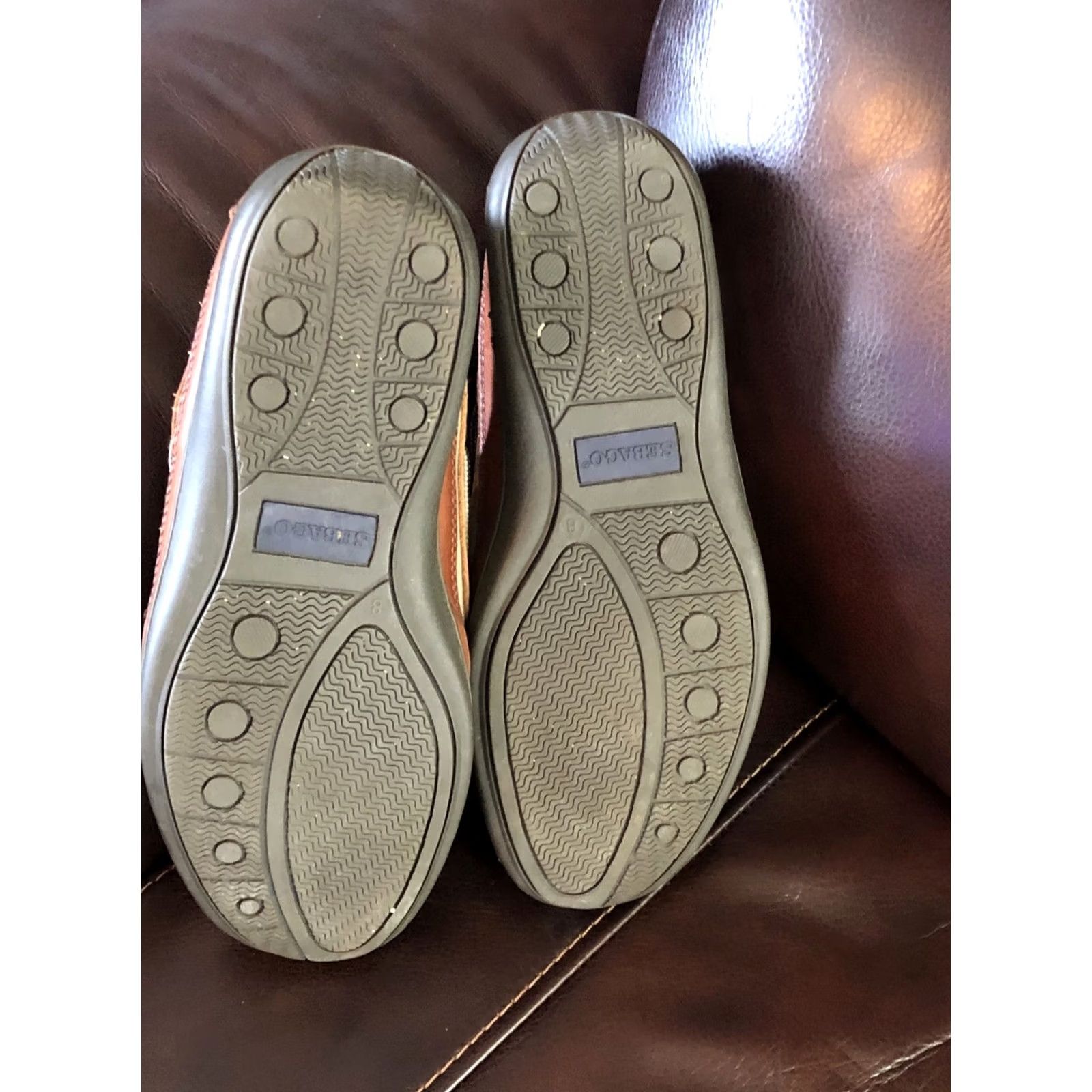Sebago Men's Sebago Southport Slip On Loafers SIZE 8 M Leather Brown Casual Workwear Size US 8 / EU 41 - 6 Thumbnail