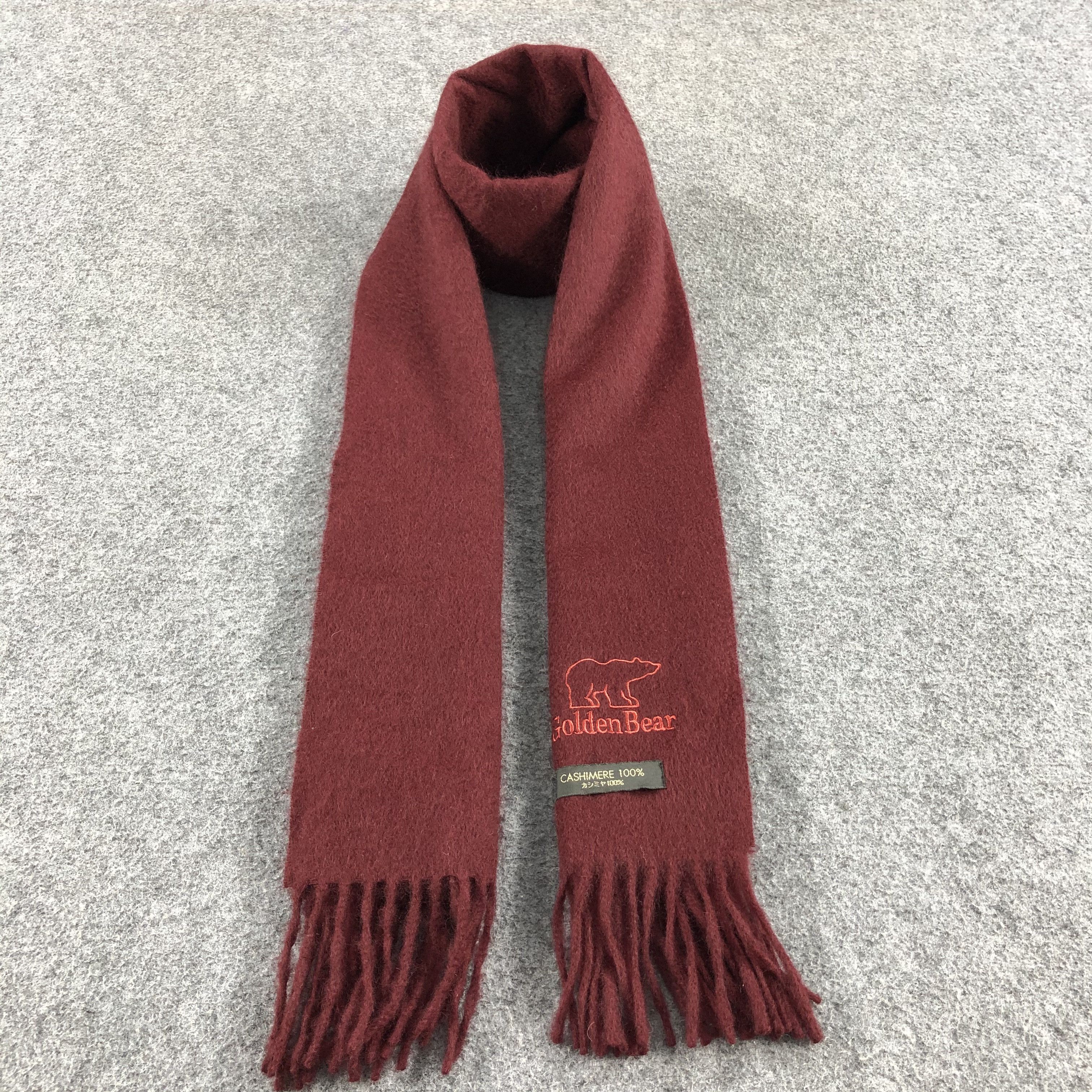 Golden Bear Golden Bear Cashmere Scarf Muffler V702 Size ONE SIZE - 1 Thumbnail