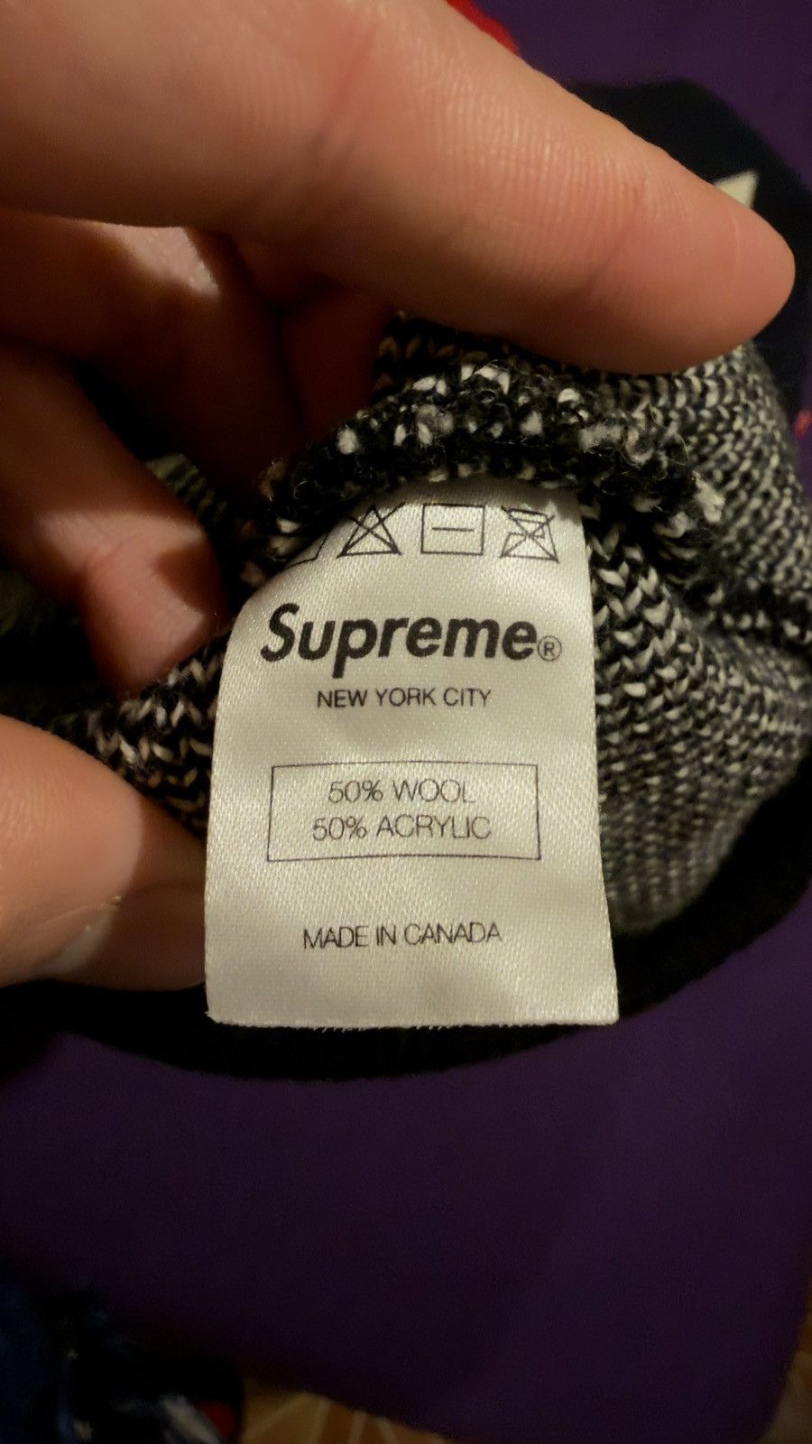Playboy × Supreme Supreme x Playboy S/S 2011 Black Beanie Size ONE SIZE - 4 Thumbnail