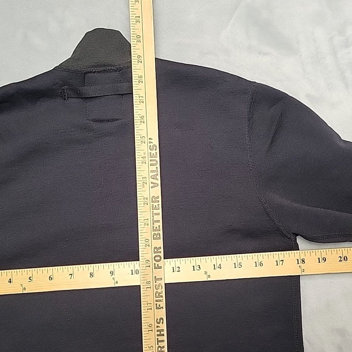 Vintage Polartec Thermal Shirt Womens Medium Long Black Nomex Flight CWU93P FR Fleece Size M / US 6-8 / IT 42-44 - 8 Thumbnail