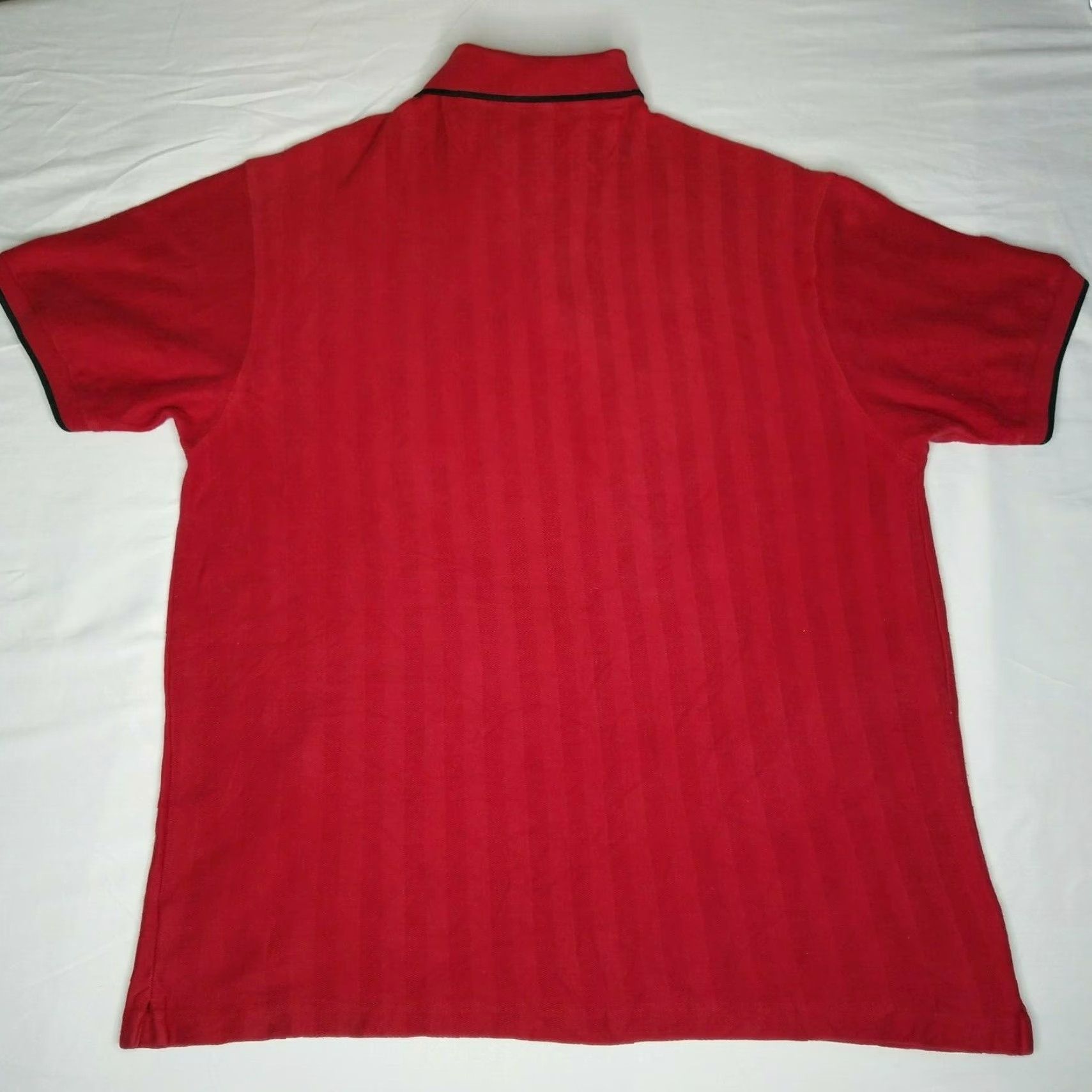 Chaps VINTAGE Chaps Polo Shirt Men L Red 100% Cotton Short Sleeve Regular Fit Adult Large Red Polo Men Shirts 90s Concert Rugby Size US L / EU 52-54 / 3 - 4 Thumbnail