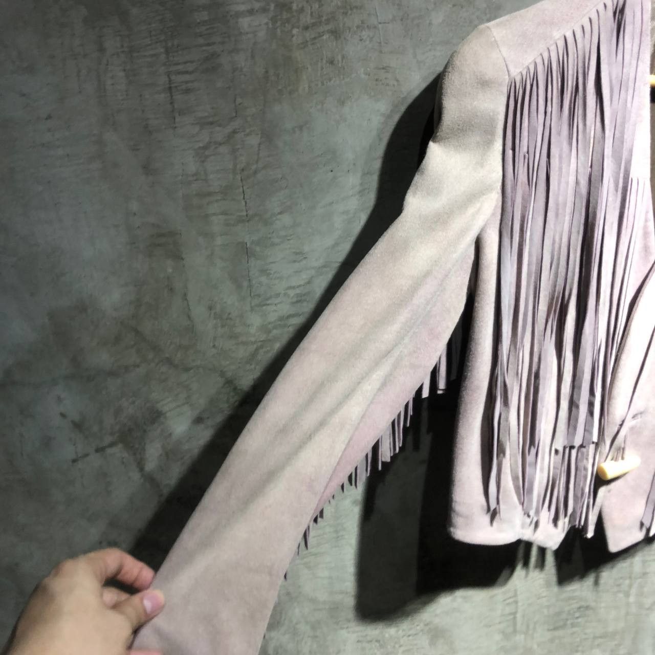 Acne Studios Acne Studios Aroma Aged Suede Fringe jacket SS/10 Size XXS / US 00 / IT 34 - 7 Thumbnail