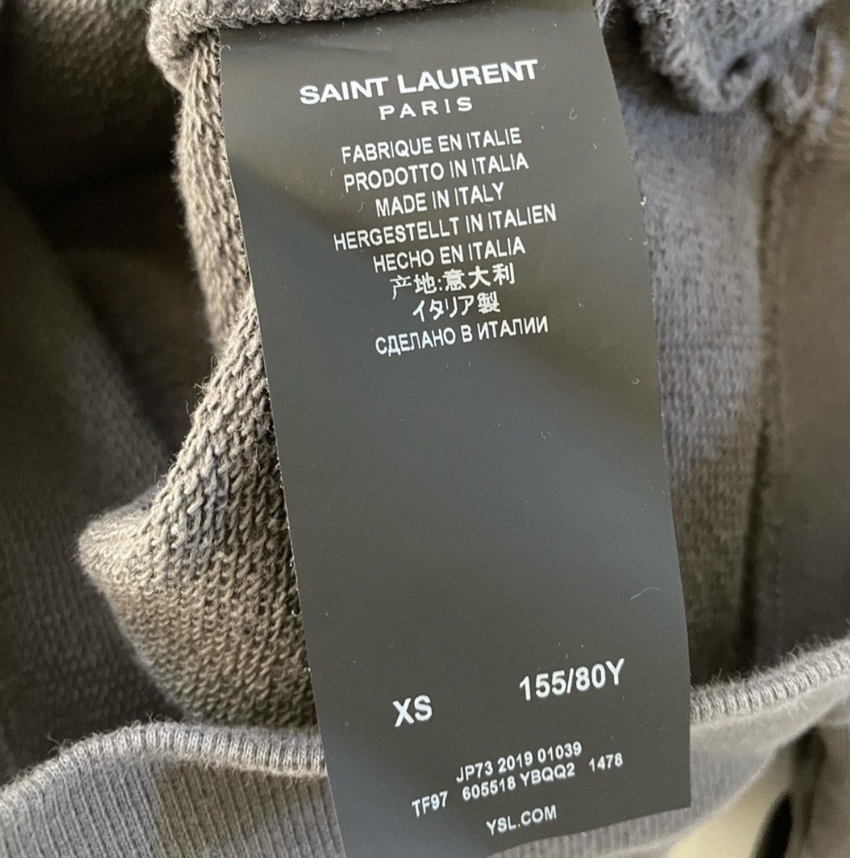 Saint Laurent Paris Authentic Saint Laurent Malibu Hoodie XS Size US XS / EU 42 / 0 - 4 Thumbnail