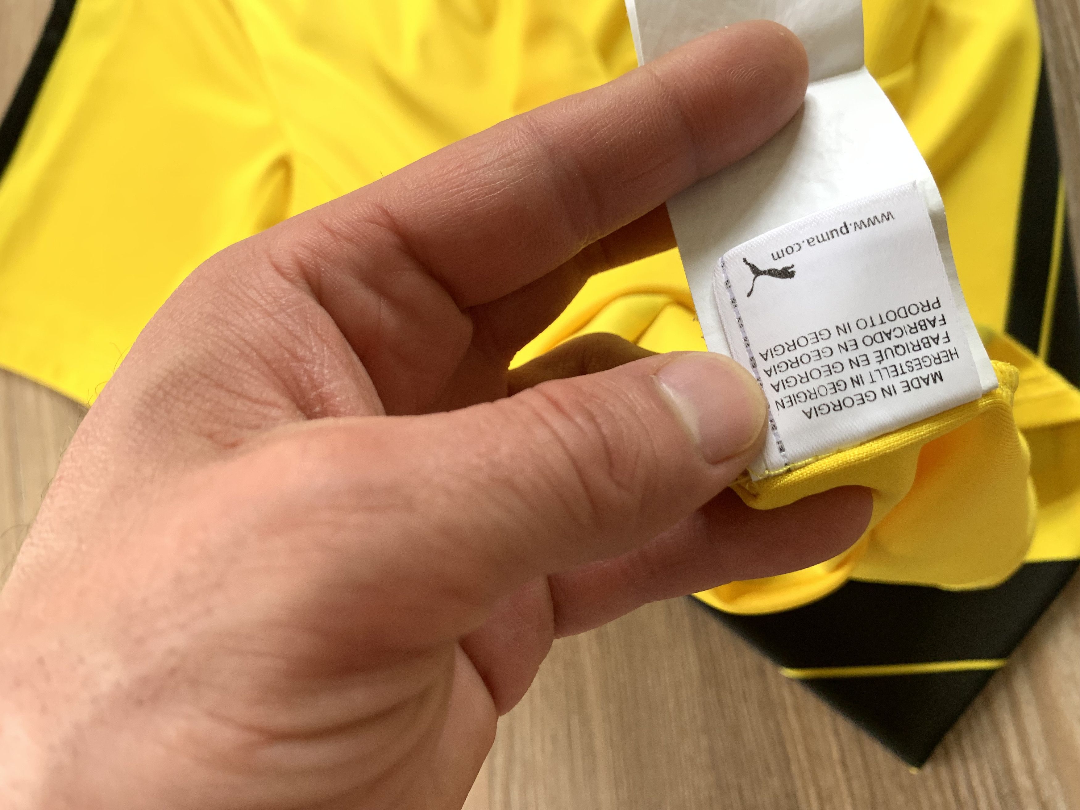 Puma × Vintage Vintage Puma Borussia Dortmund Home Shirt Size US M / EU 48-50 / 2 - 10 Thumbnail