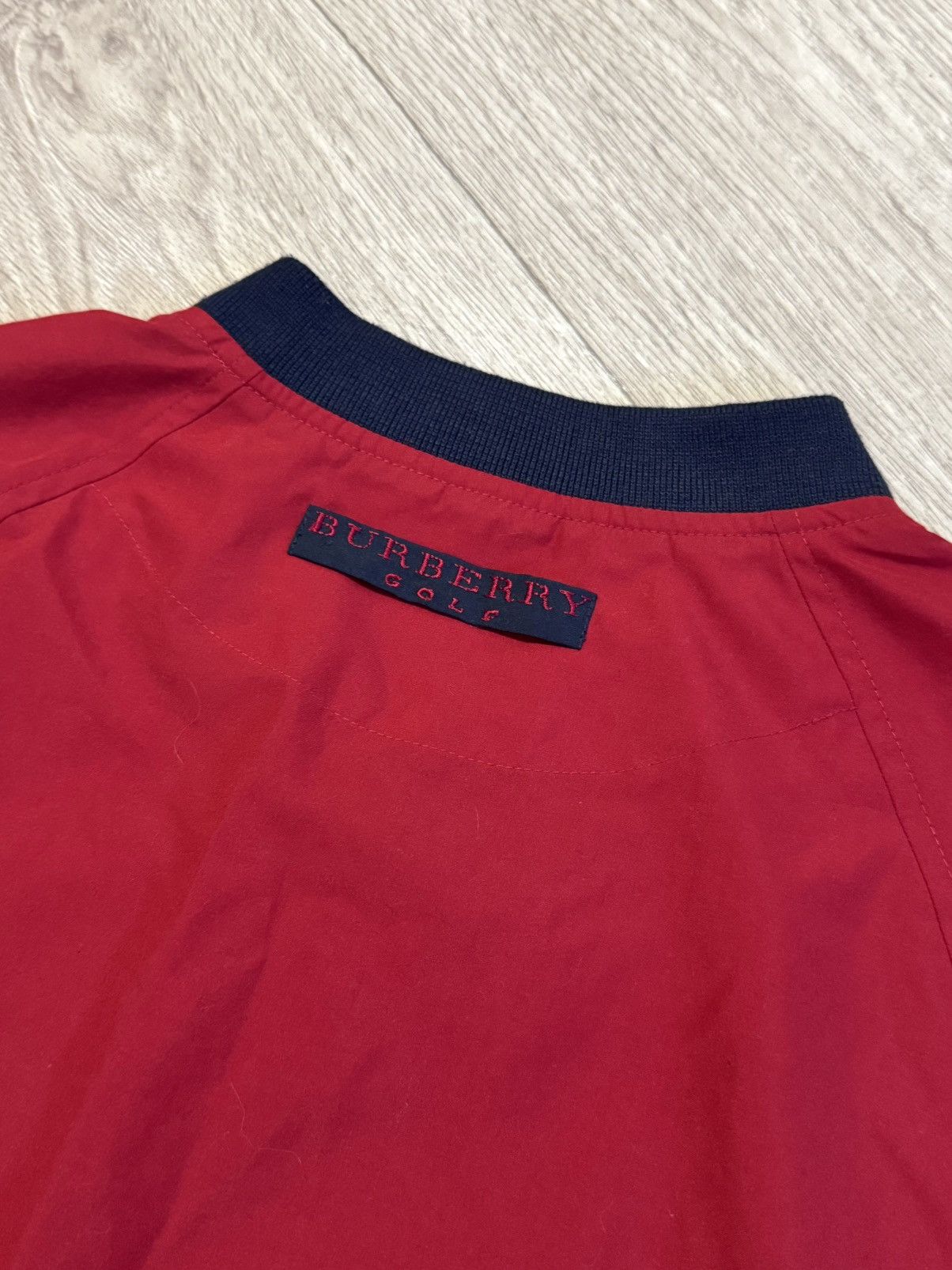 Burberry 🔷Vintage Burberry Golf Nylon Sweatshirt 90s🔷 Size US S / EU 44-46 / 1 - 7 Thumbnail