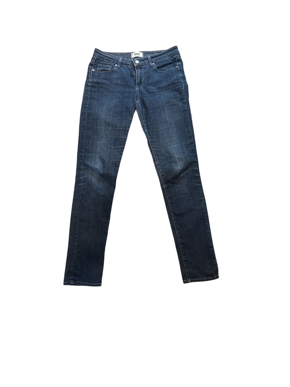 Paige Paige Women’s Size 28 Jeans Skyline Skinny Low Rise Dark Size 28" / US 6 / IT 42 - 2 Thumbnail