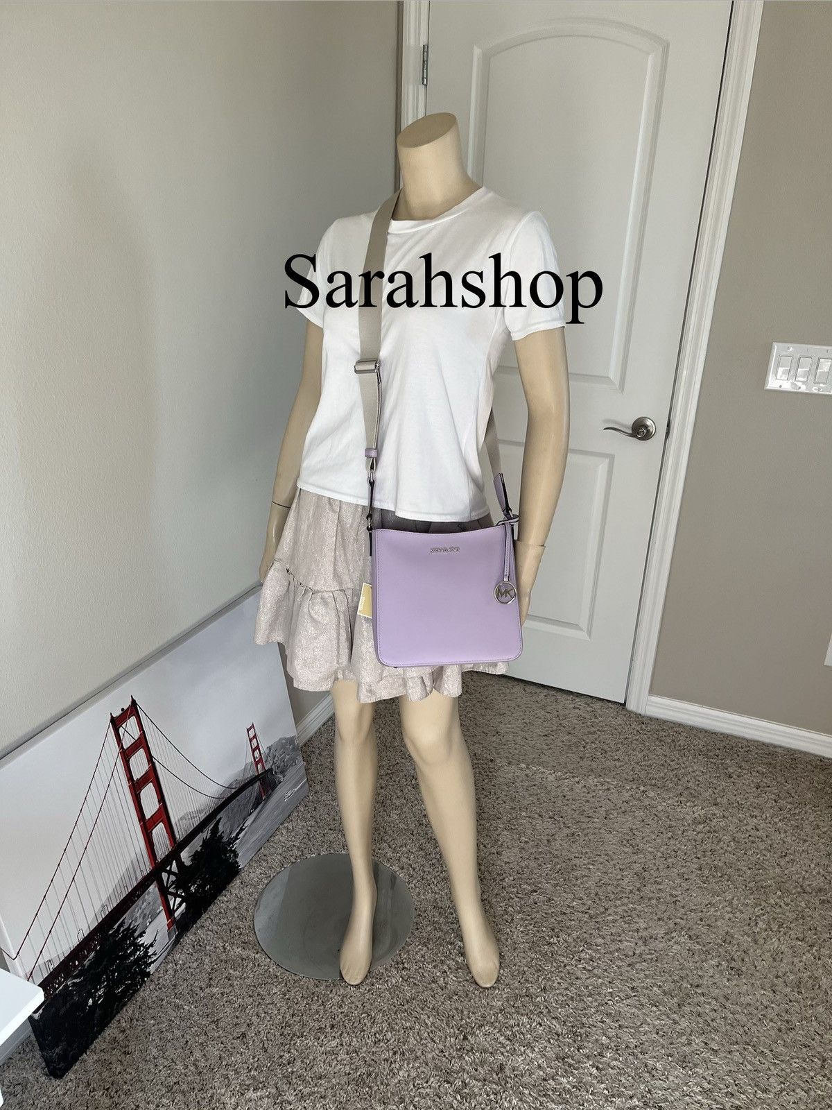 Michael Kors Michael Kors Jet Set Travel Small NS Xbody Size ONE SIZE - 6 Thumbnail