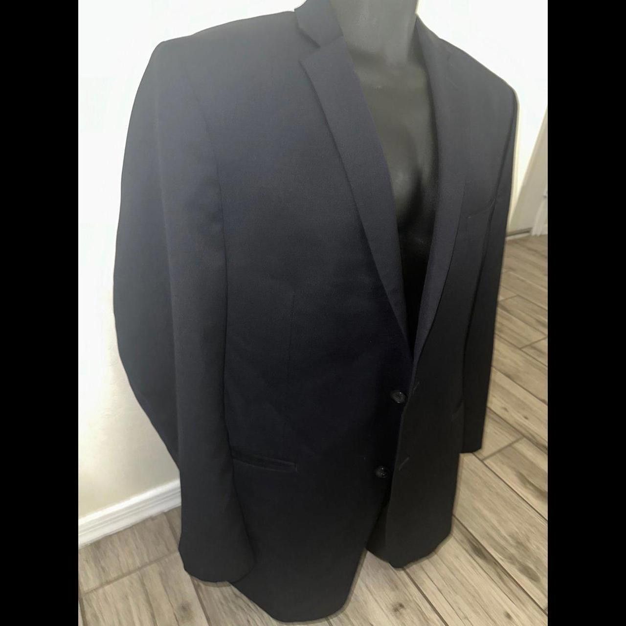 Calvin Klein Calvin Klein Mens Blazer Navy Size 48R - 4 Thumbnail