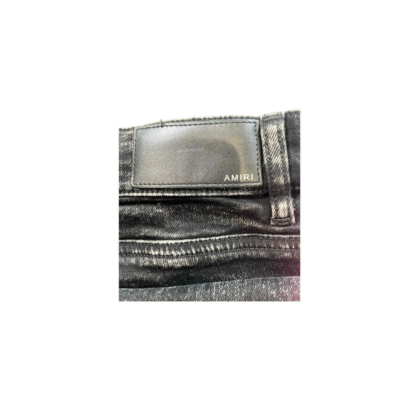 Amiri Amiri Stripe Black Wash & Pink Jeans Size US 32 / EU 48 - 7 Thumbnail