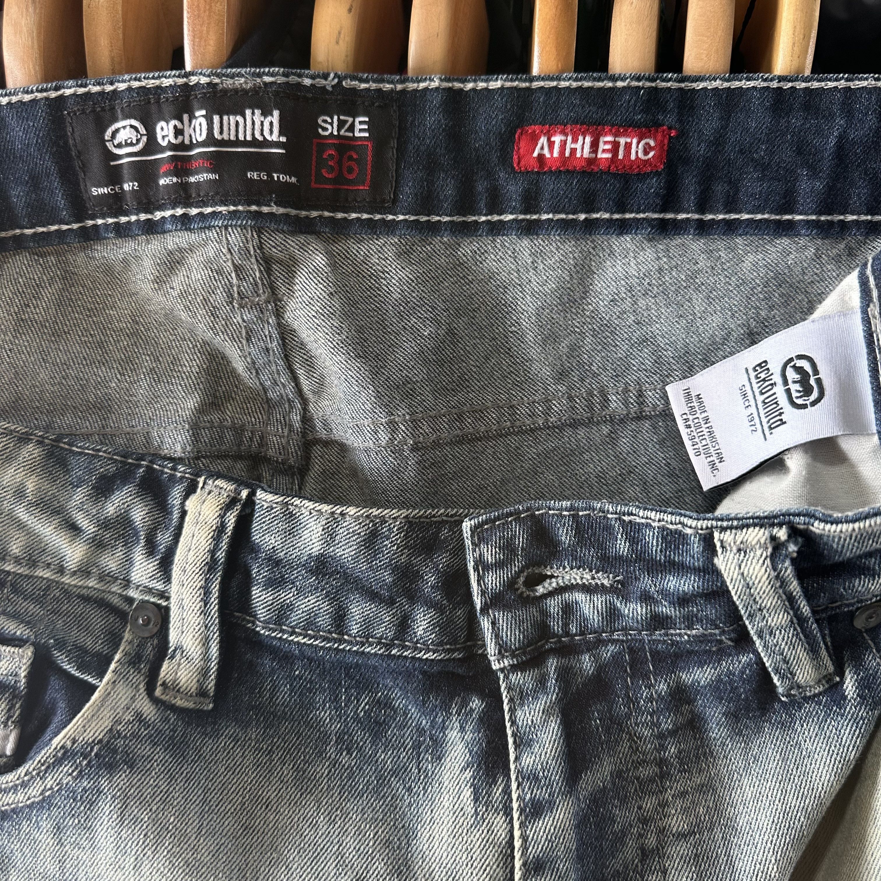 Ecko Unltd. Ecko Unltd. Jeans Mens 36x33 Athletic Fit Y2K Size US 36 / EU 52 - 5 Thumbnail