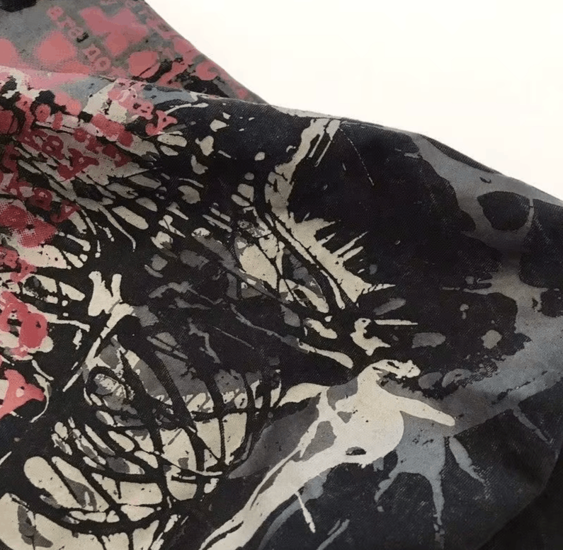Japanese Brand 17 Gothic Skull Graphic Printed T-Shirt Size US XL / EU 56 / 4 - 6 Thumbnail