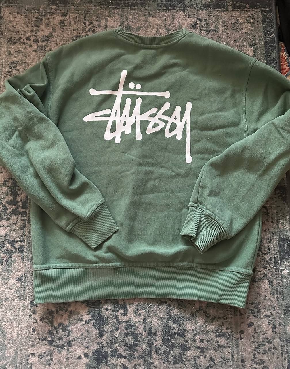 Stussy Stussy Green Jumper Size US M / EU 48-50 / 2 - 1 Thumbnail