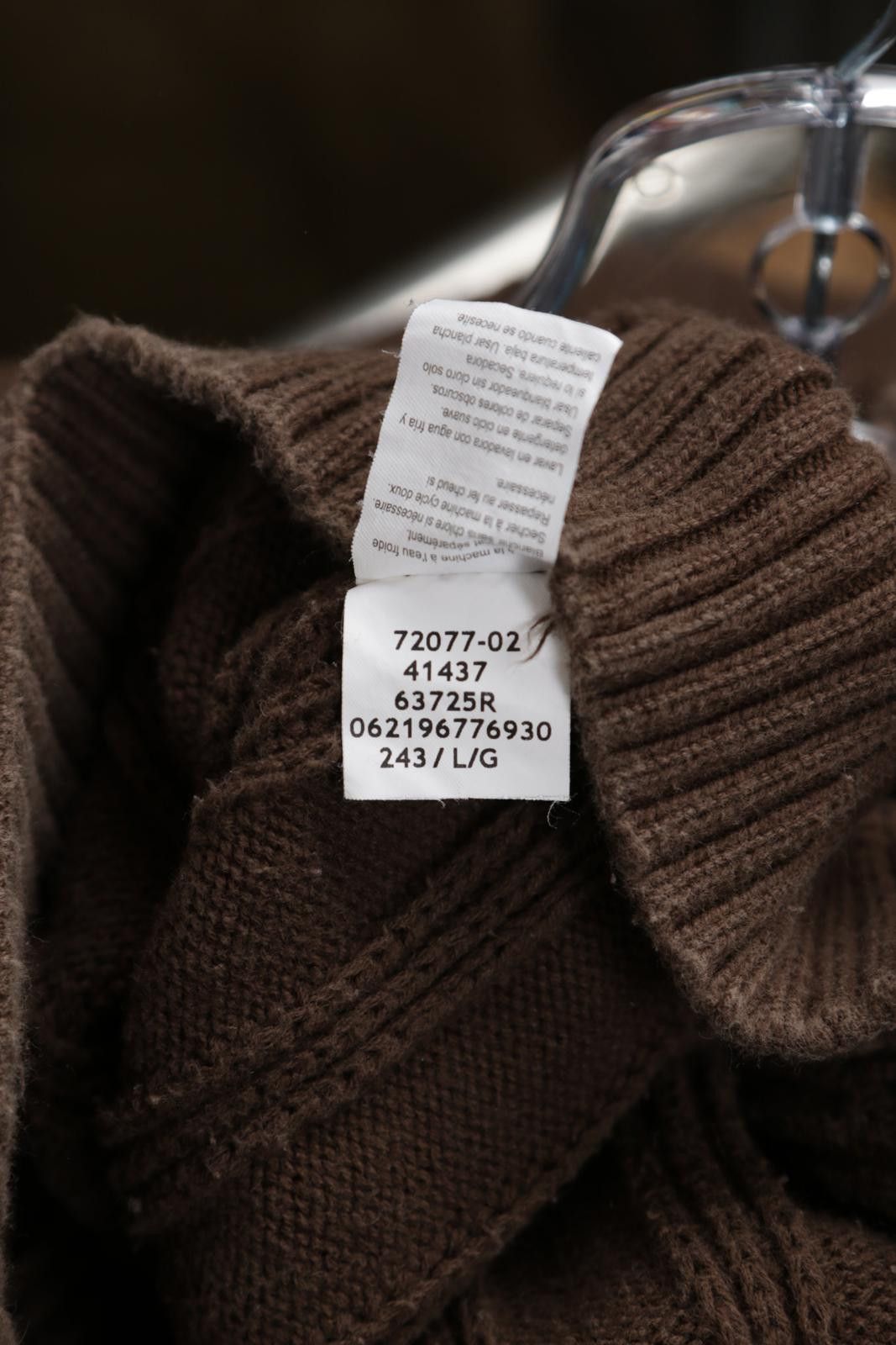 Chaps 00's Chaps Ribbed Knit Quarter-Zip Sweater Size M / US 6-8 / IT 42-44 - 5 Thumbnail