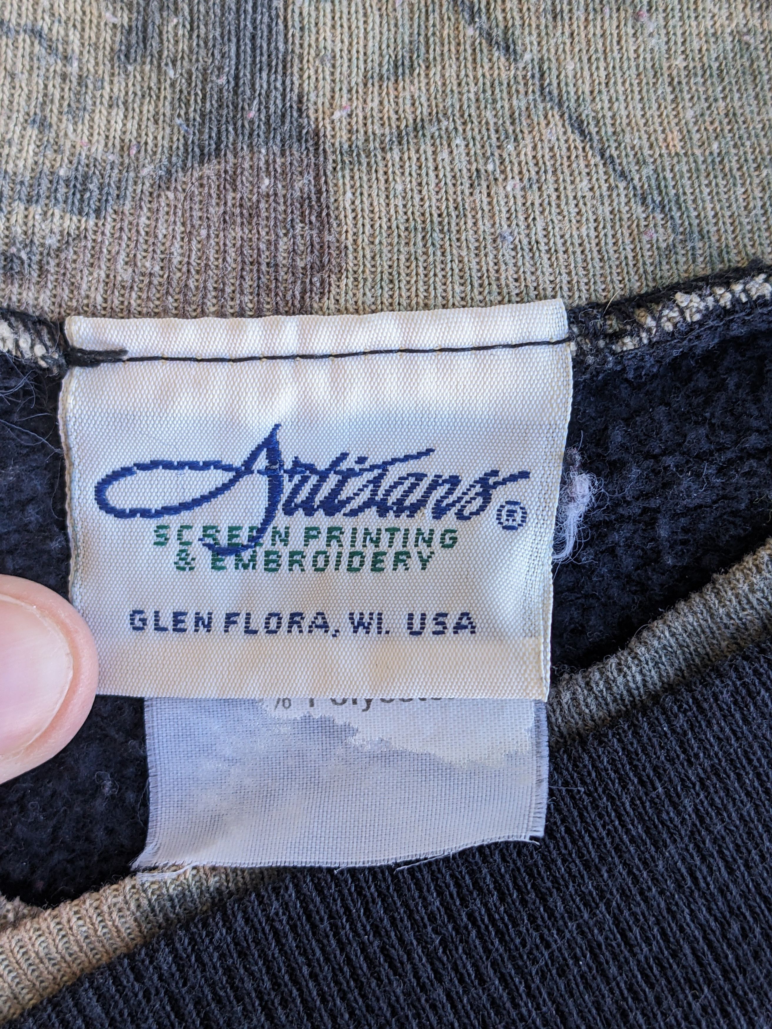 Realtree × Vintage Vintage Realtree Style Sweatshirt Made in the USA Size US XL / EU 56 / 4 - 6 Thumbnail